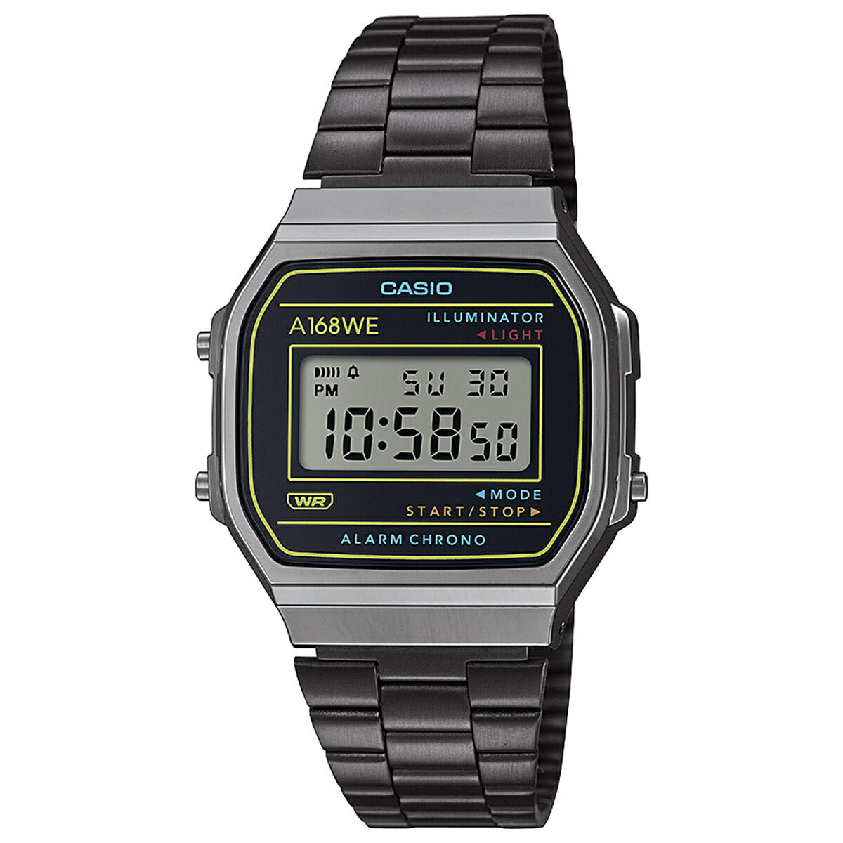 カシオ CASIO CLASSIC 限定モデル デジタル 腕時計 A168WEHB-1AJF 電卓 SL-800 モチーフ Heritage Colors ブラック【2024 新作】