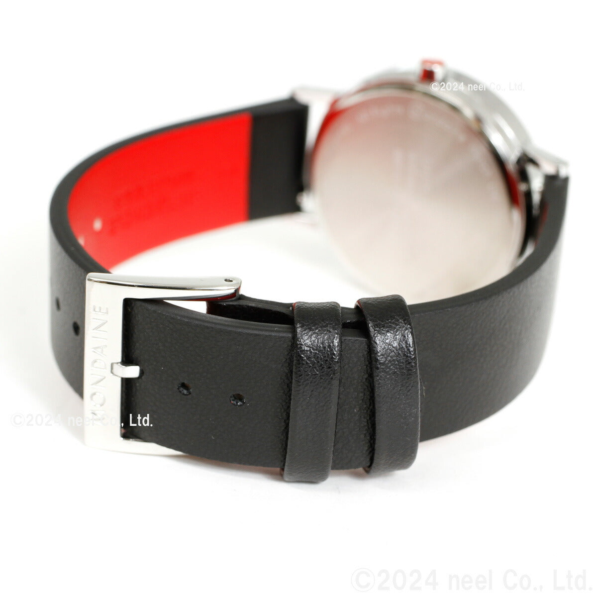 モンディーン MONDAINE 腕時計 メンズ レディース クラシック 36mm グレープビーガンレザー Classic A660.30314.11SBBV