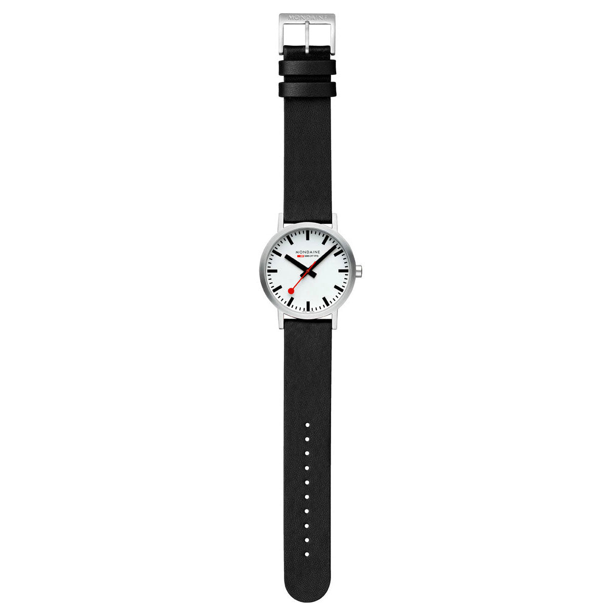 モンディーン MONDAINE 腕時計 メンズ レディース クラシック 40mm グレープビーガンレザー Classic A660.30360.16SBBV