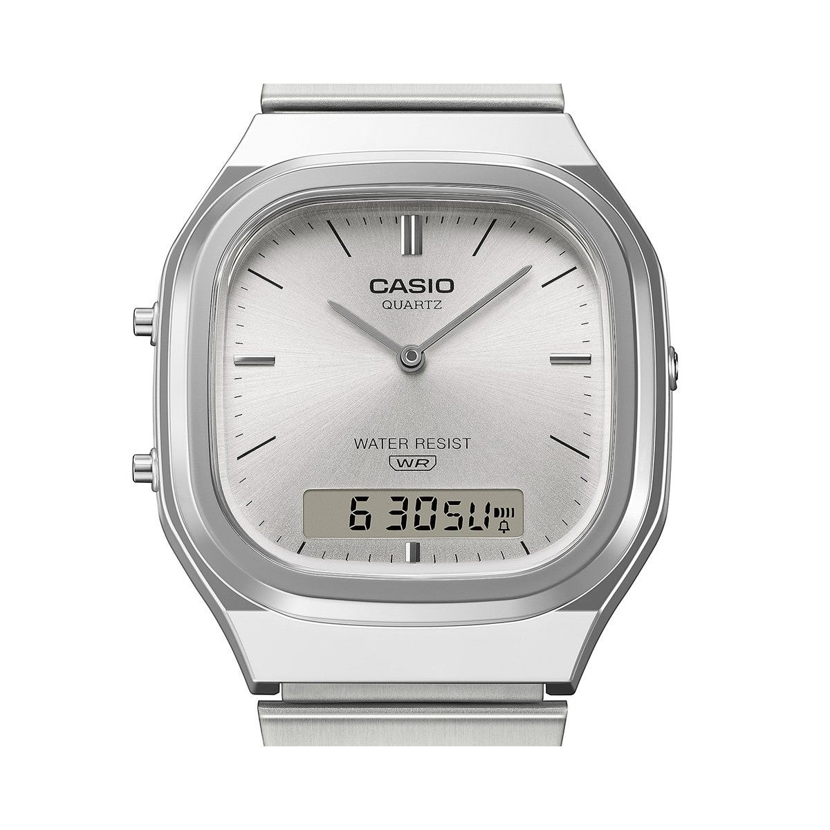 カシオ クラシック CASIO CLASSIC 限定モデル アナデジ 腕時計 AQ-240E-7AJF シルバー【2025 新作】