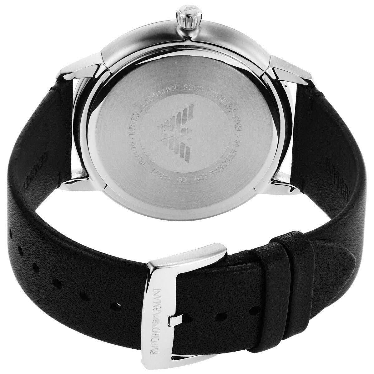 エンポリオアルマーニ EMPORIO ARMANI 腕時計 メンズ レザーウォッチ AR11193