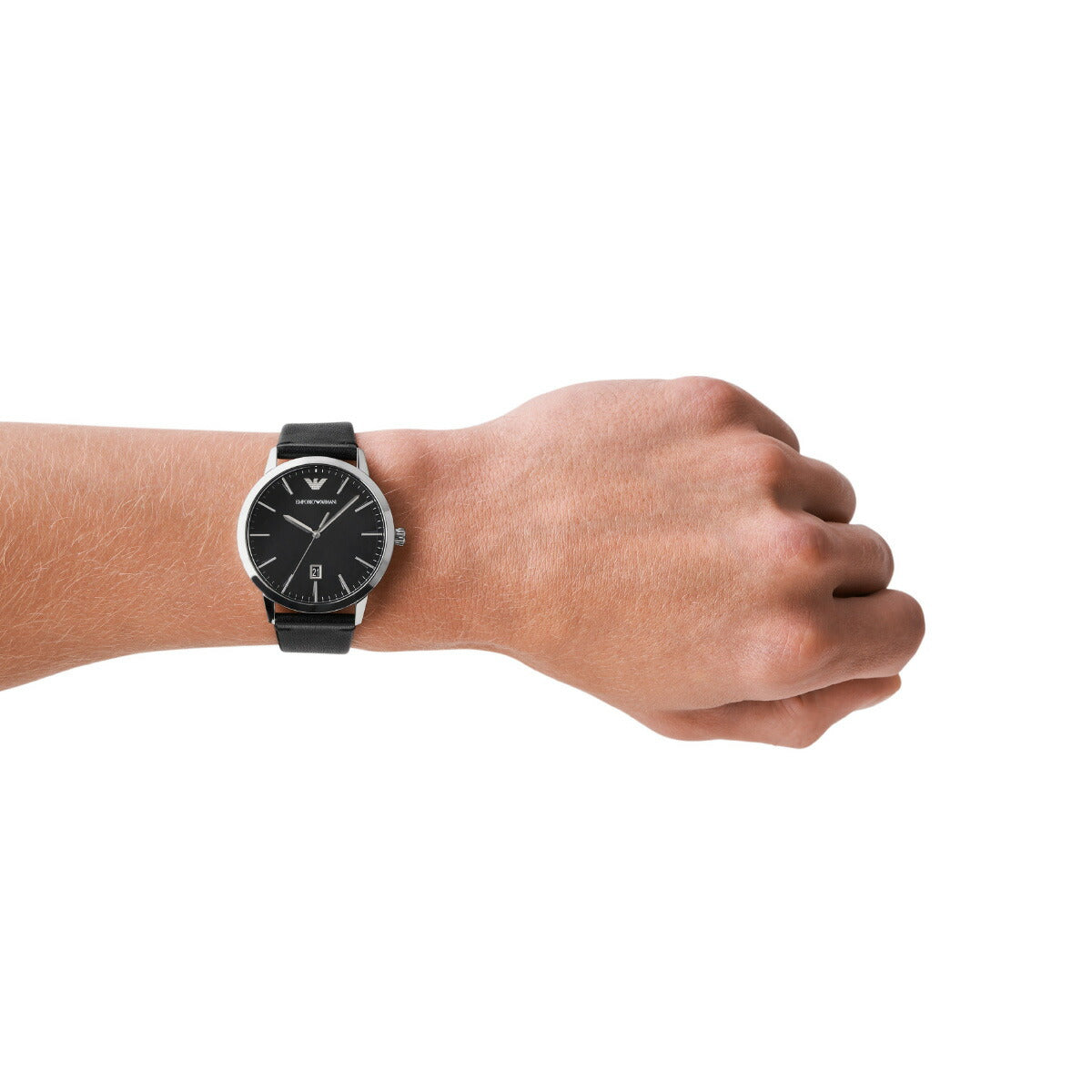 エンポリオアルマーニ EMPORIO ARMANI 腕時計 メンズ レザーウォッチ AR11193