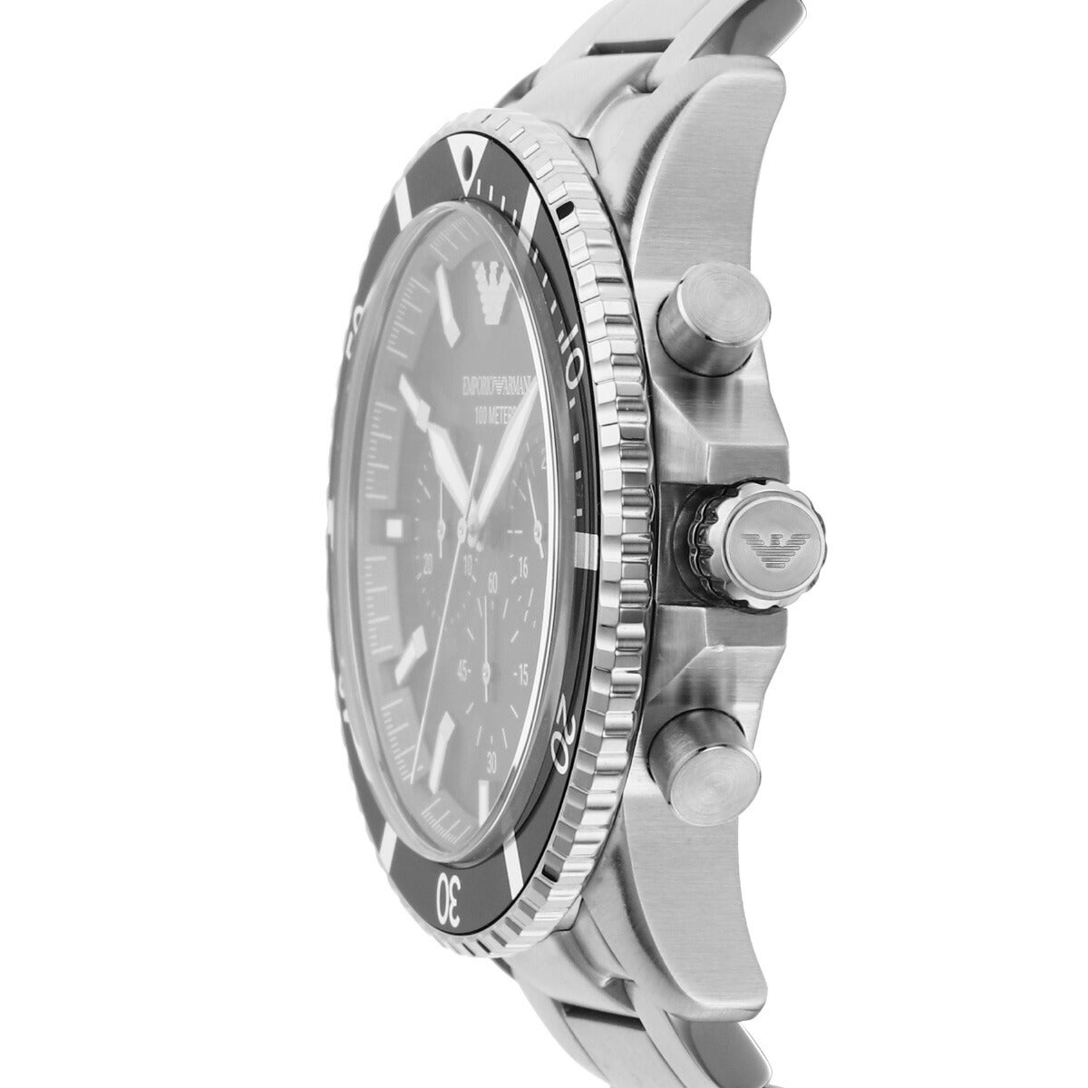 エンポリオアルマーニ EMPORIO ARMANI 腕時計 メンズ クロノグラフ ステンレススチールウォッチ AR11360