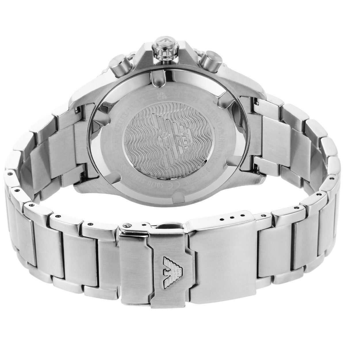 エンポリオアルマーニ EMPORIO ARMANI 腕時計 メンズ クロノグラフ ステンレススチールウォッチ AR11360
