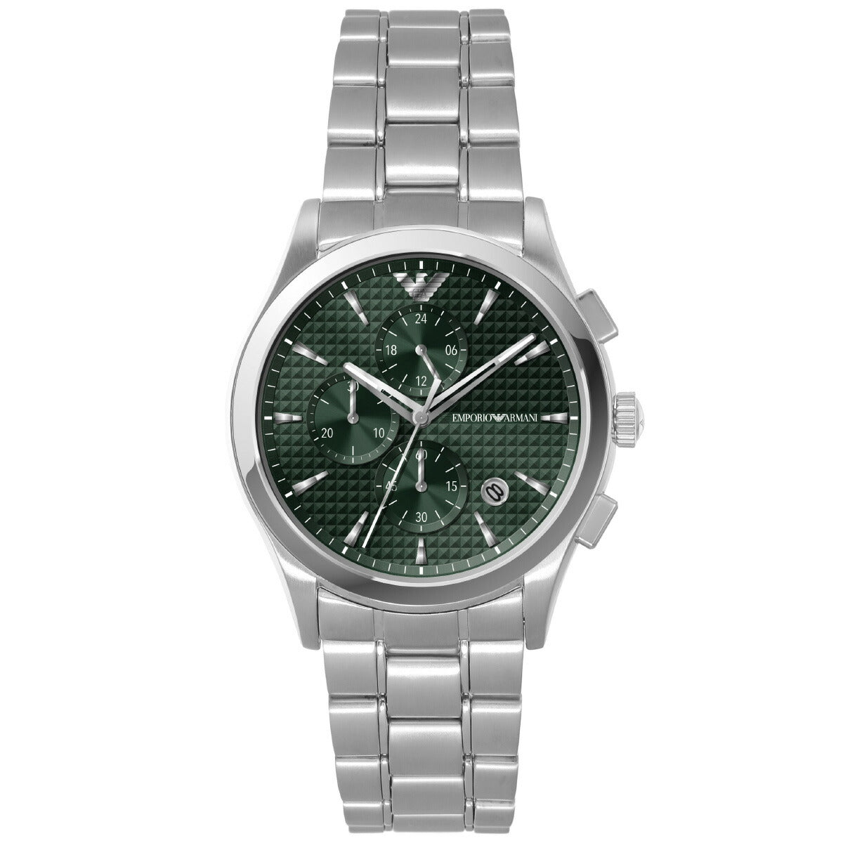 エンポリオアルマーニ EMPORIO ARMANI 腕時計 メンズ クロノグラフ ステンレススチールウォッチ AR11529