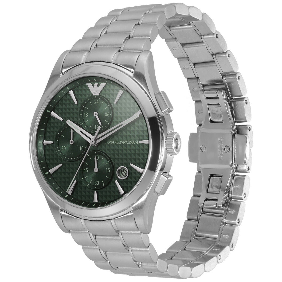 エンポリオアルマーニ EMPORIO ARMANI 腕時計 メンズ クロノグラフ ステンレススチールウォッチ AR11529