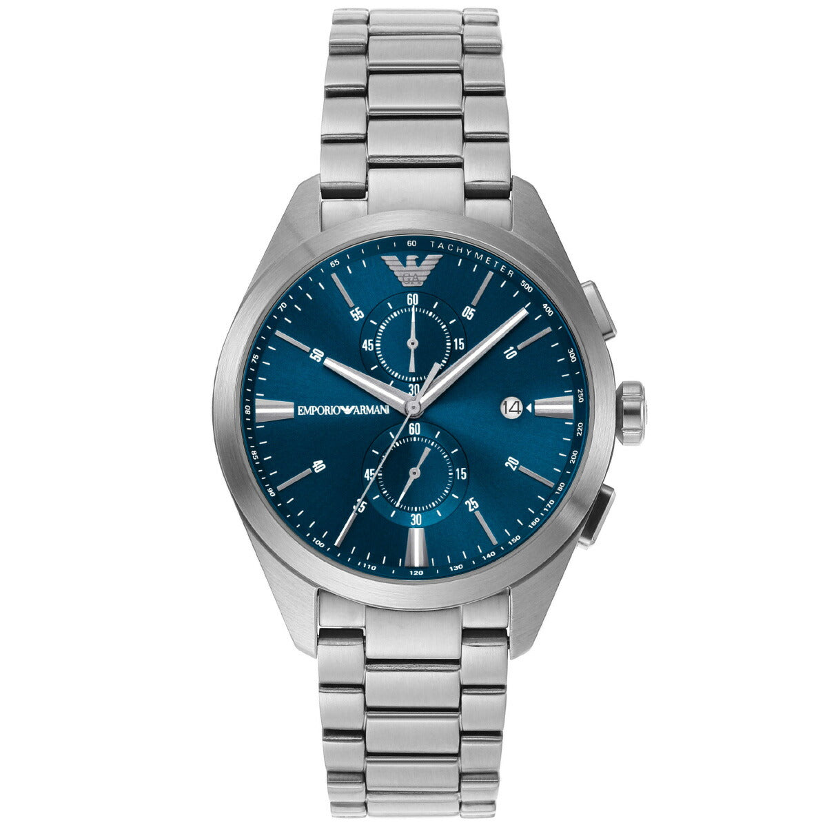 エンポリオアルマーニ EMPORIO ARMANI 腕時計 メンズ クロノグラフ ステンレススチールウォッチ AR11541
