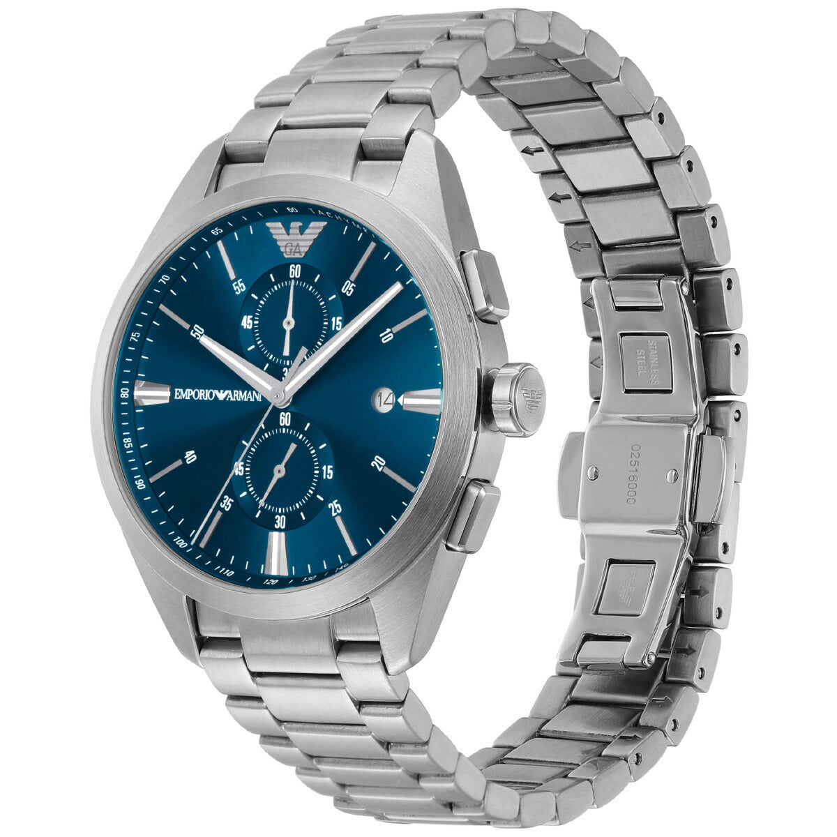 エンポリオアルマーニ EMPORIO ARMANI 腕時計 メンズ クロノグラフ ステンレススチールウォッチ AR11541