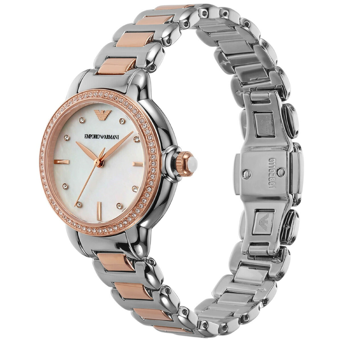 エンポリオアルマーニ EMPORIO ARMANI 腕時計 レディース ステンレススチールウォッチ AR11569