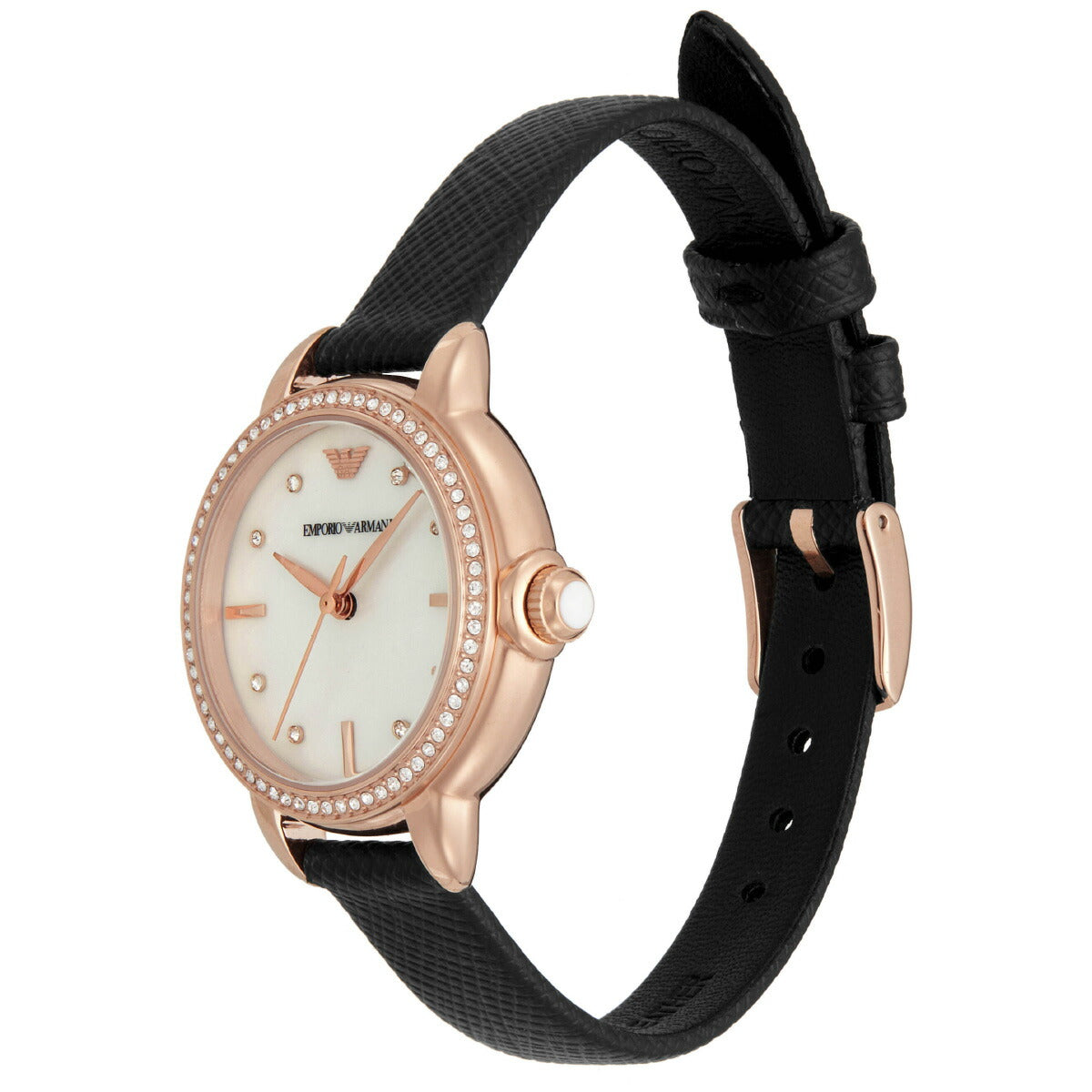 エンポリオアルマーニ EMPORIO ARMANI 腕時計 レディース レザーウォッチ AR11598