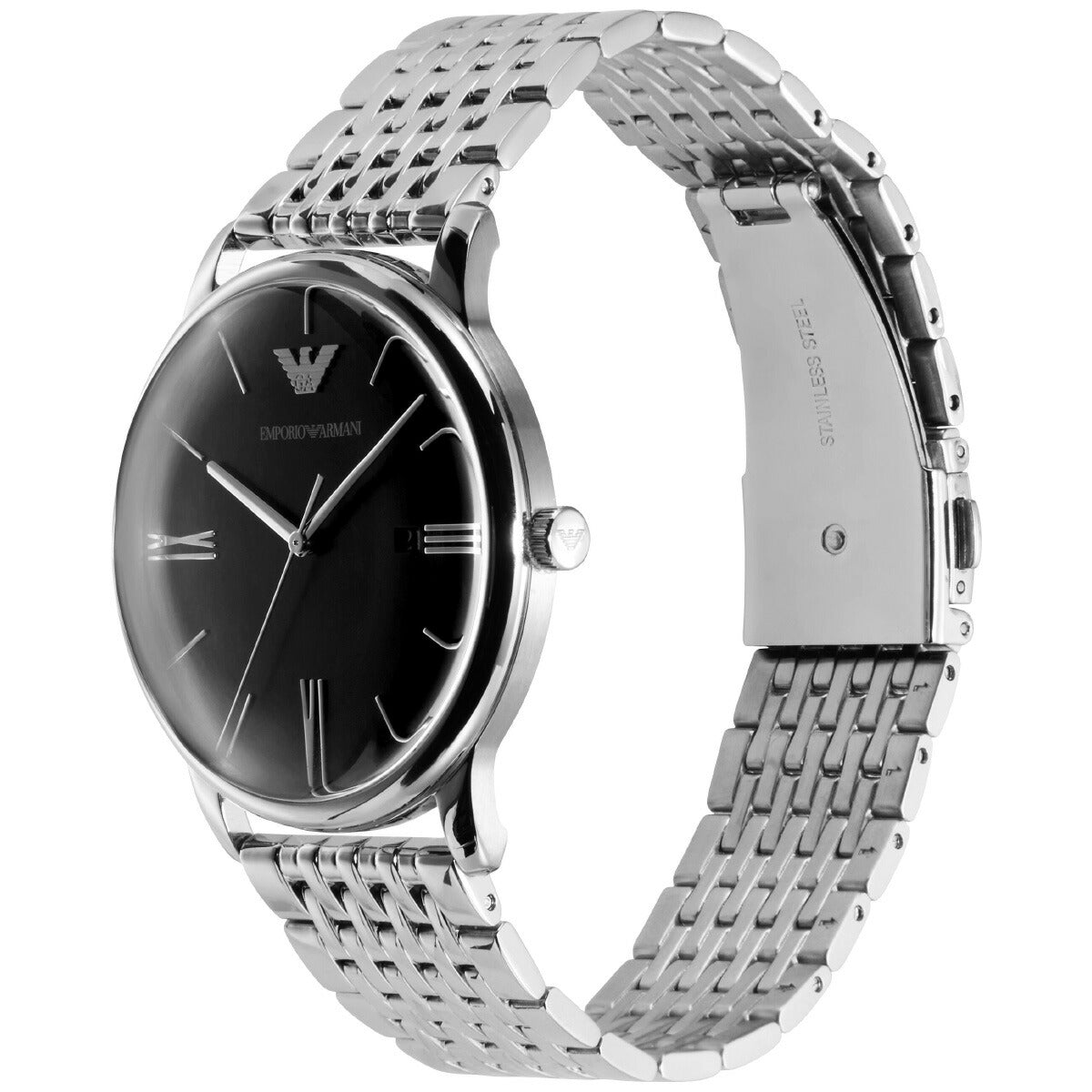 エンポリオアルマーニ EMPORIO ARMANI 腕時計 メンズ ステンレススチールウォッチ AR11600