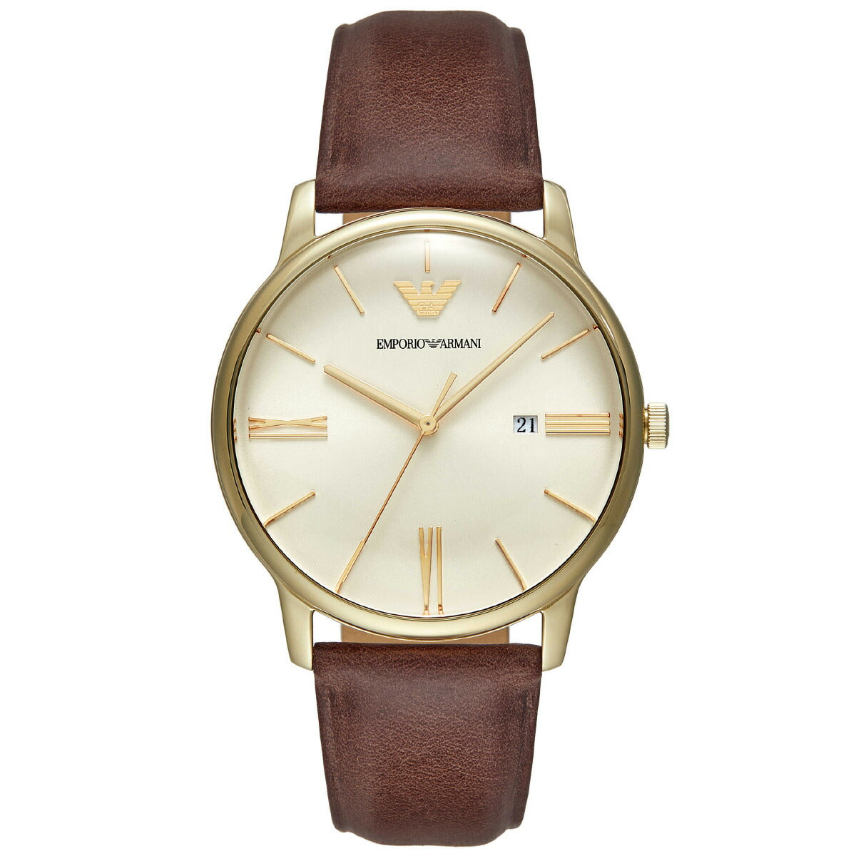 エンポリオアルマーニ EMPORIO ARMANI 腕時計 メンズ レザーウォッチ AR11610