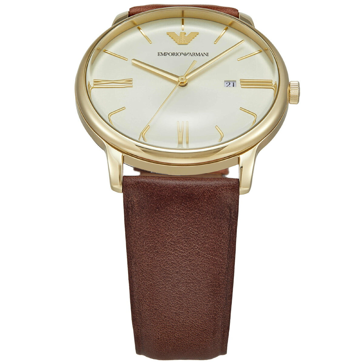 エンポリオアルマーニ EMPORIO ARMANI 腕時計 メンズ レザーウォッチ AR11610