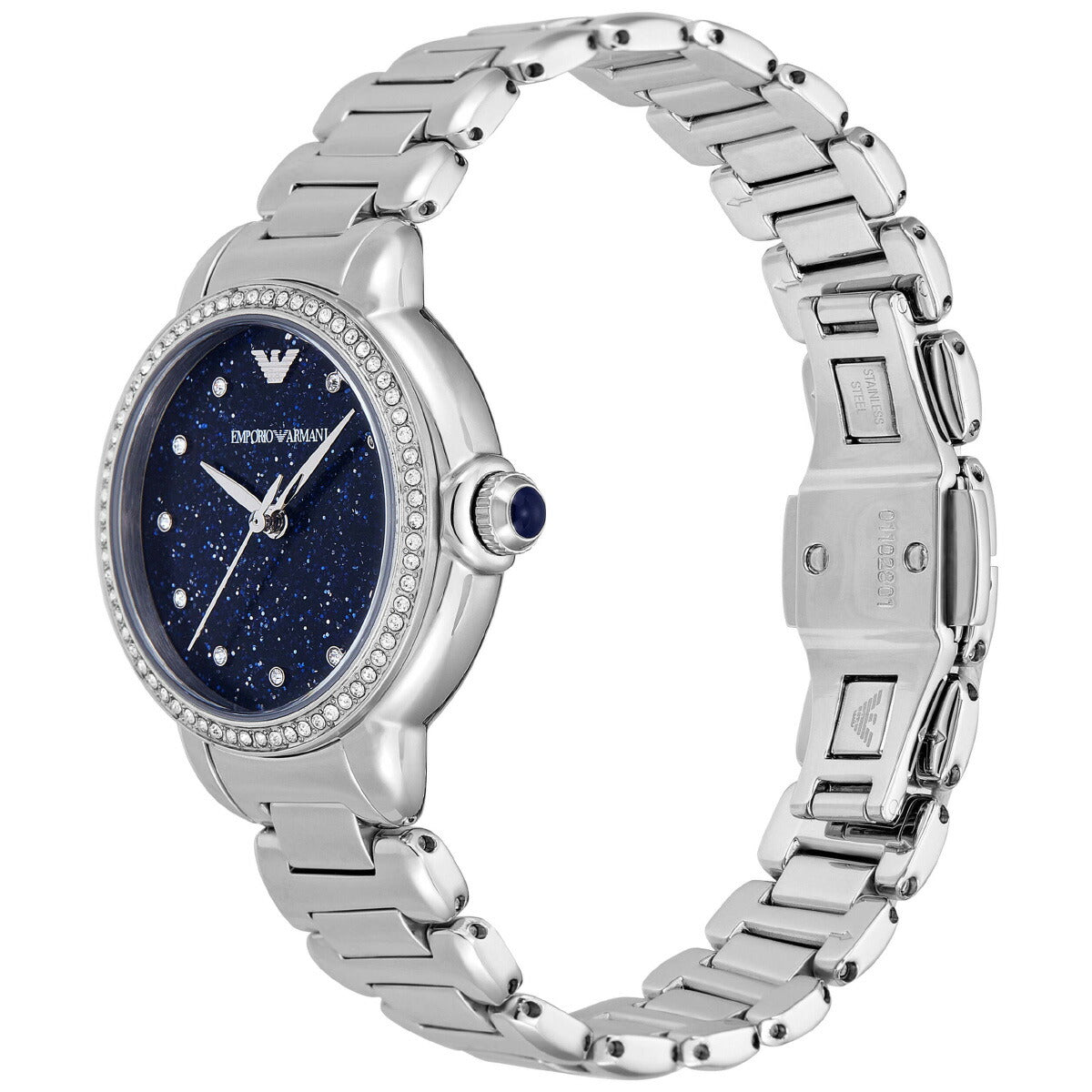 エンポリオアルマーニ EMPORIO ARMANI 腕時計 レディース 三針 ステンレススチールウォッチ AR11630