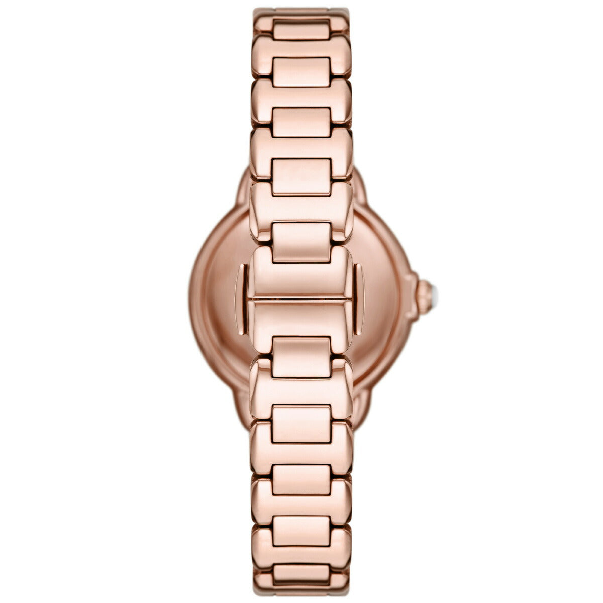 エンポリオアルマーニ EMPORIO ARMANI 腕時計 レディース 三針 ローズゴールドトーン ステンレススチールウォッチ AR11633