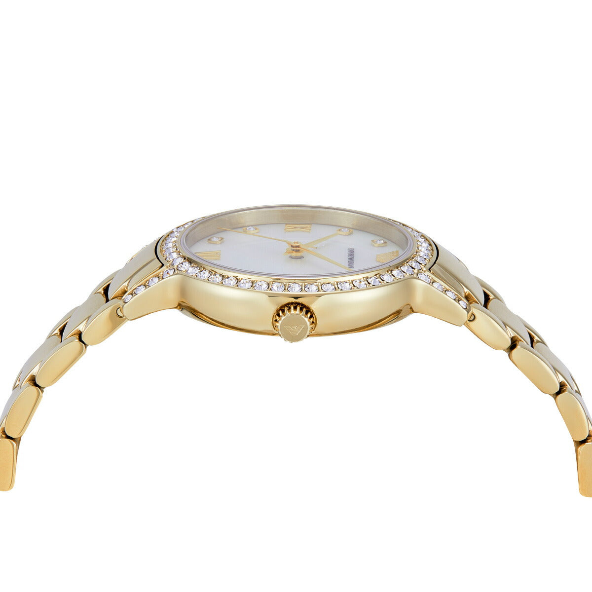 エンポリオアルマーニ EMPORIO ARMANI 腕時計 レディース 三針 ゴールドトーン ステンレススチールウォッチ AR11652【2025 新作】