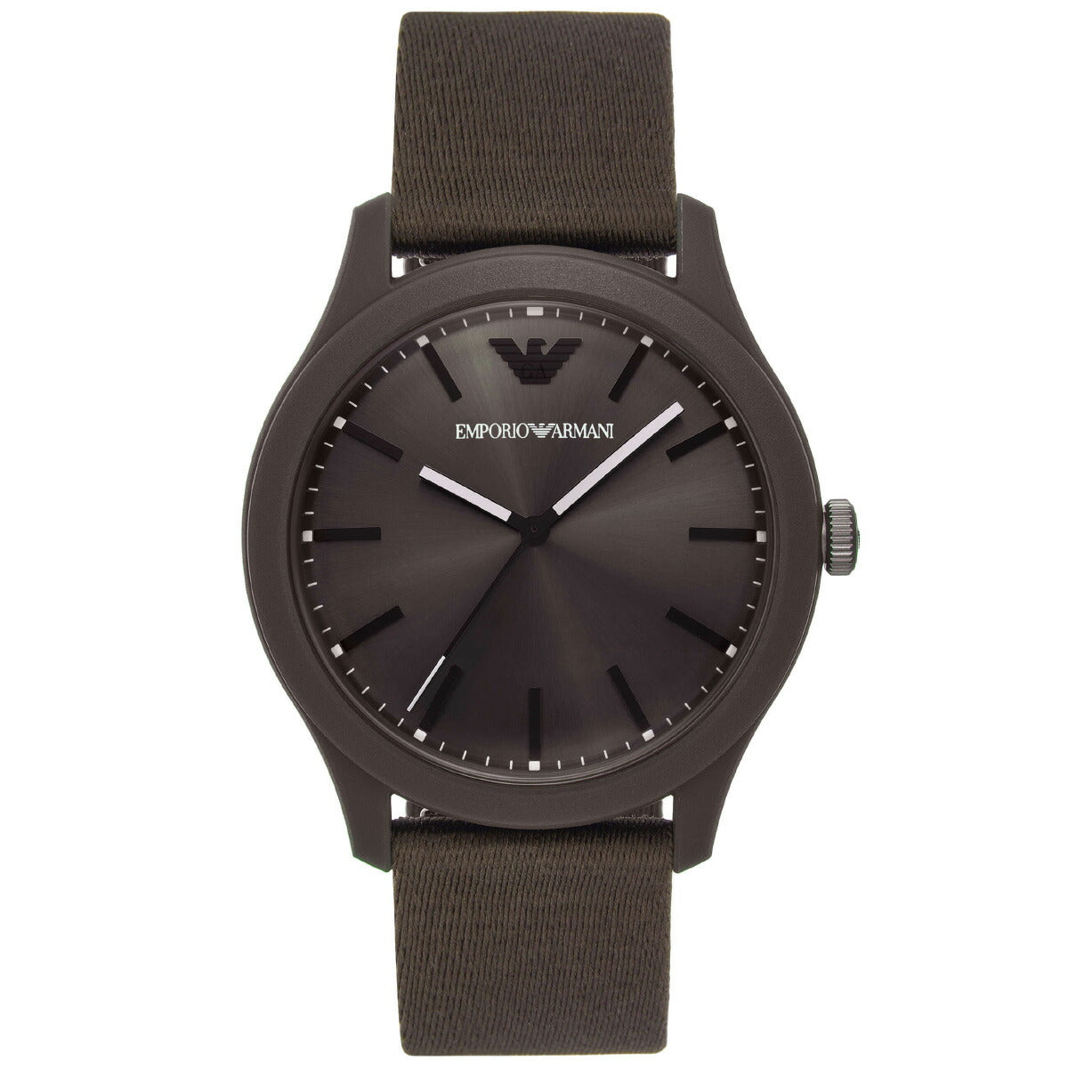 エンポリオアルマーニ EMPORIO ARMANI 腕時計 メンズ 三針 ブラウン プラスチック&ステンレススチールウォッチ AR11655【2025 新作】