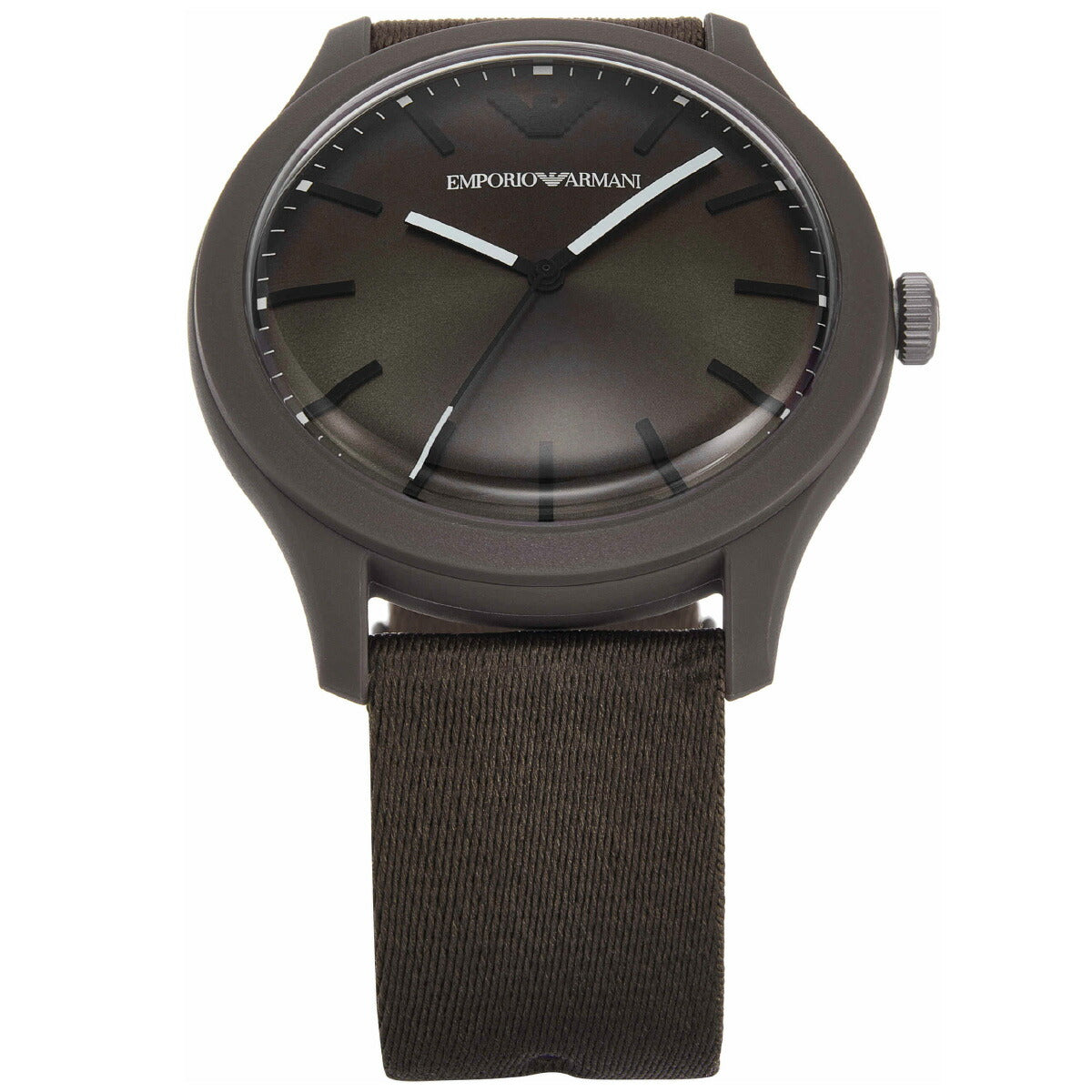 エンポリオアルマーニ EMPORIO ARMANI 腕時計 メンズ 三針 ブラウン プラスチック&ステンレススチールウォッチ AR11655【2025 新作】