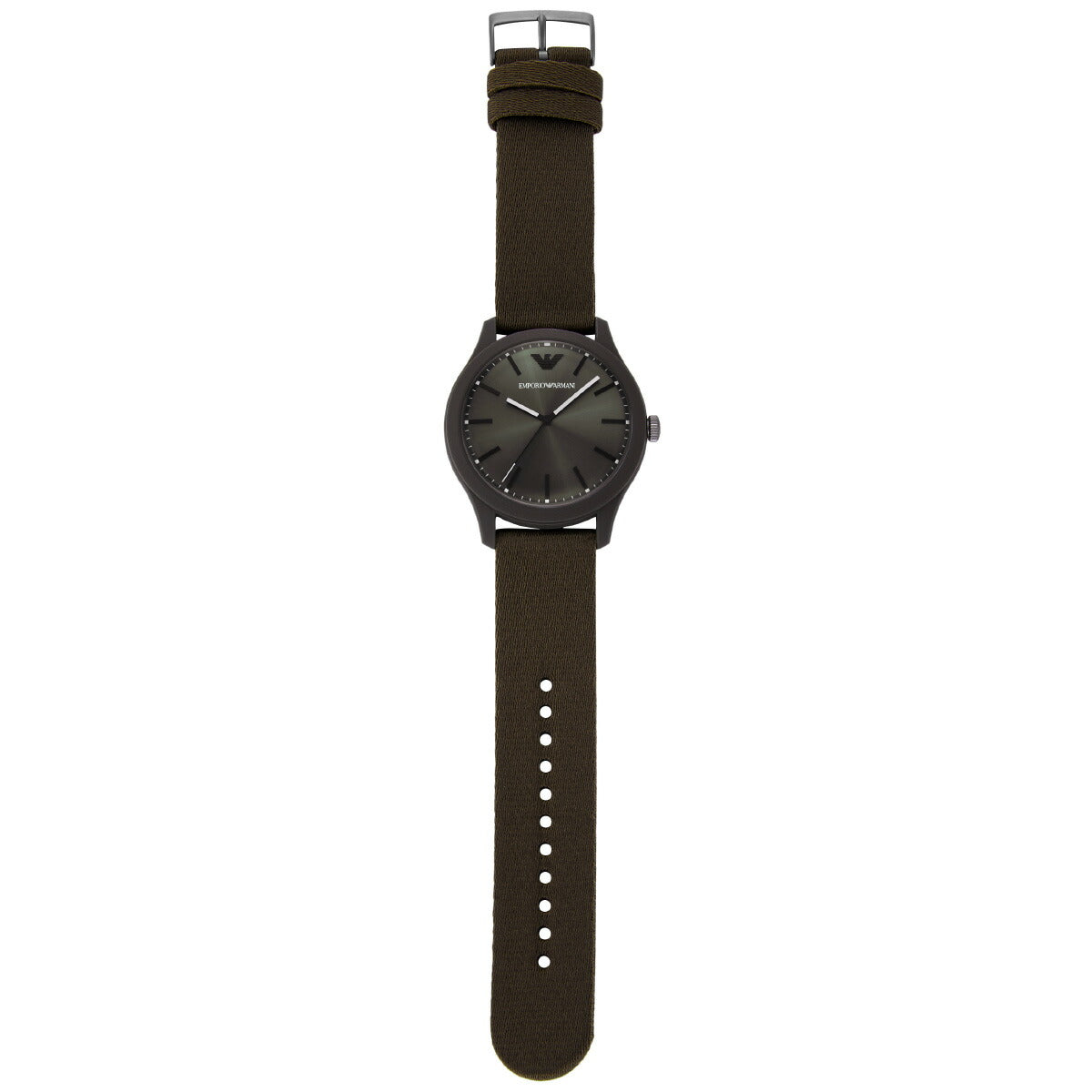 エンポリオアルマーニ EMPORIO ARMANI 腕時計 メンズ 三針 ブラウン プラスチック&ステンレススチールウォッチ AR11655【2025 新作】