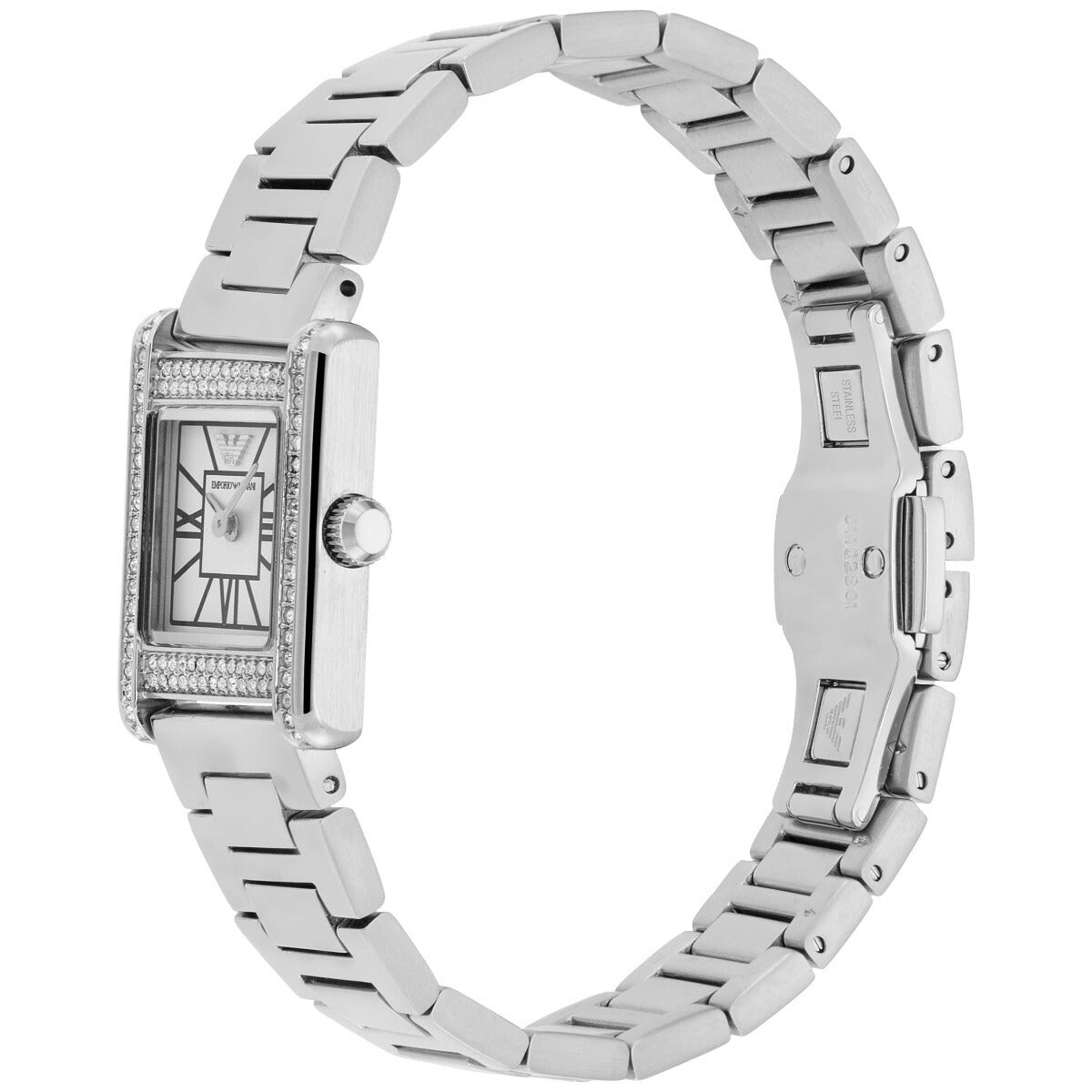 エンポリオアルマーニ EMPORIO ARMANI 腕時計 レディース 二針 ステンレススチールウォッチ AR11662【2025 新作】