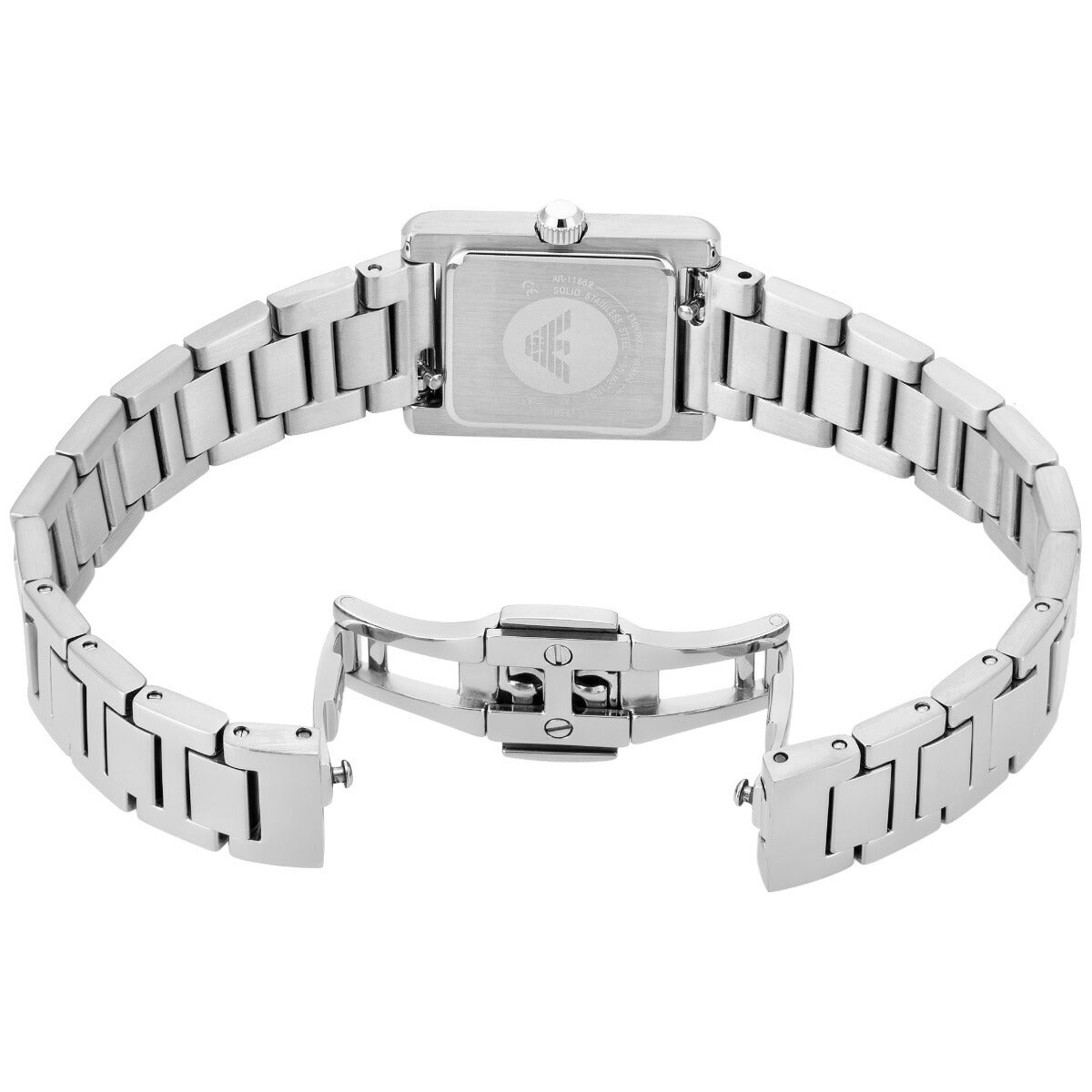 エンポリオアルマーニ EMPORIO ARMANI 腕時計 レディース 二針 ステンレススチールウォッチ AR11662【2025 新作】