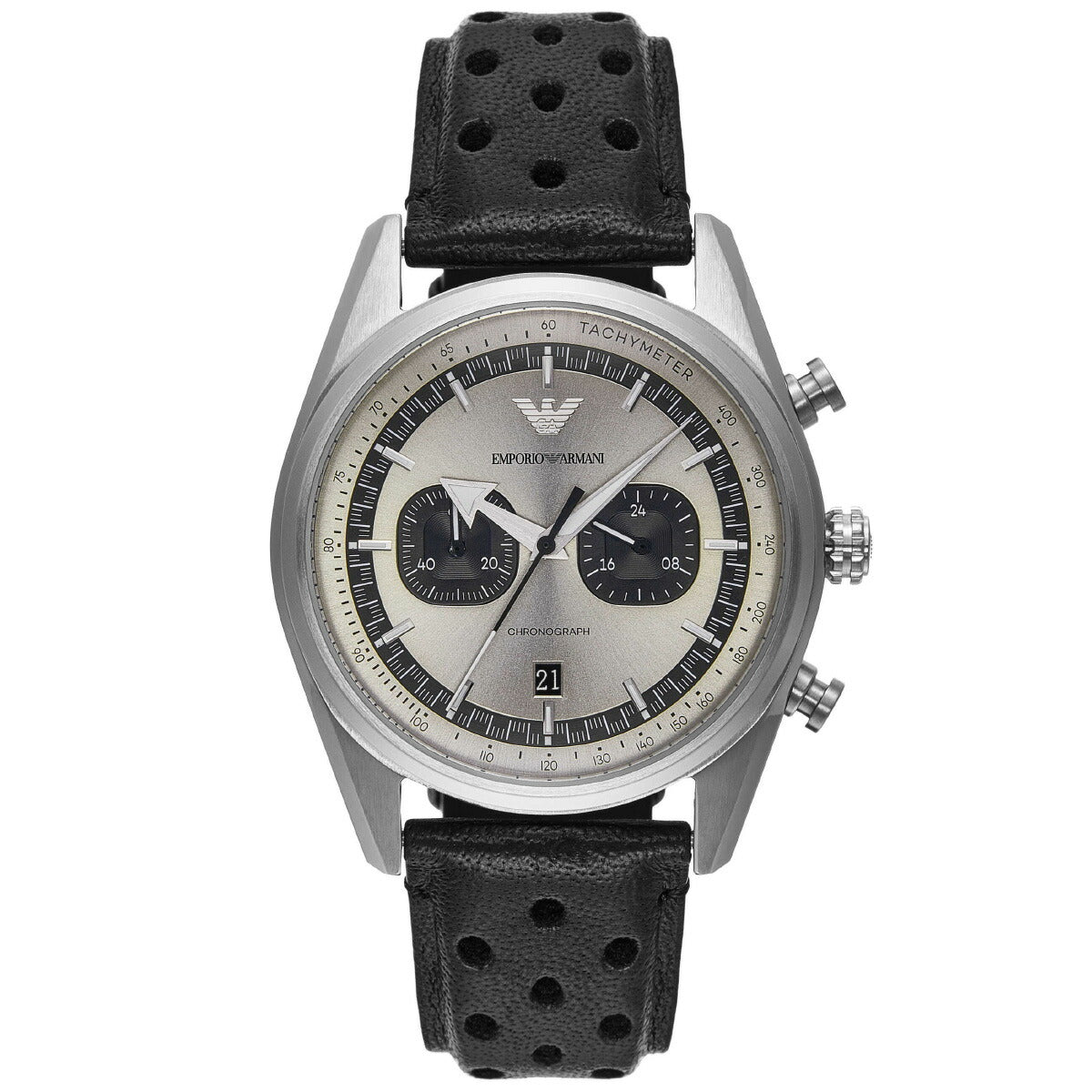 エンポリオアルマーニ EMPORIO ARMANI 腕時計 メンズ クロノグラフ ステンレススチールウォッチ AR11677【2025 新作】