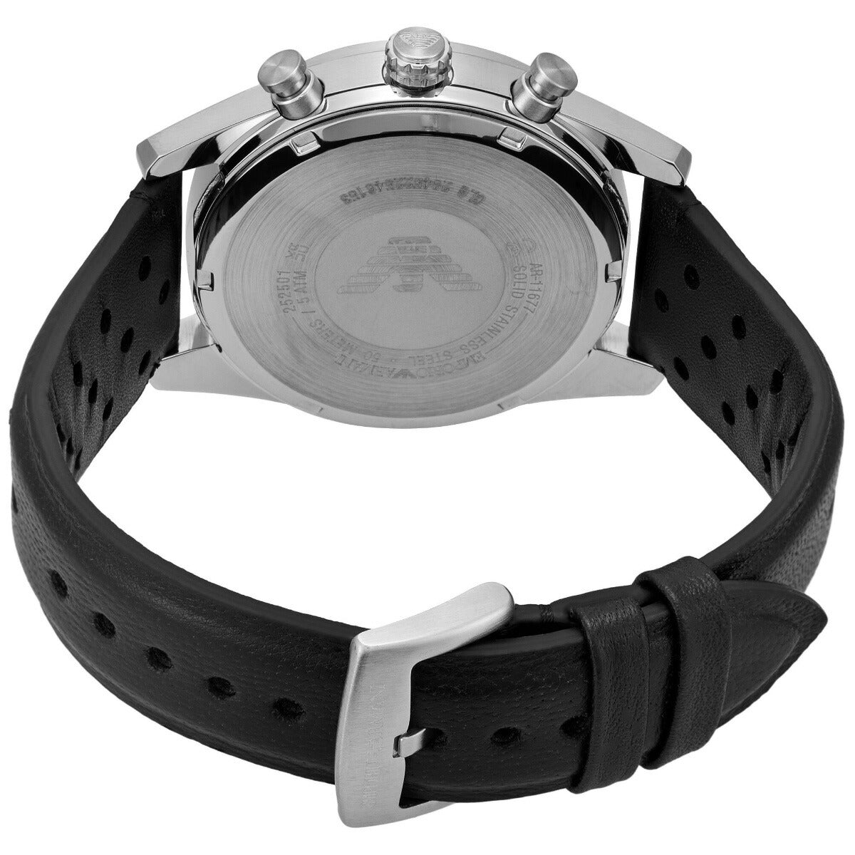 エンポリオアルマーニ EMPORIO ARMANI 腕時計 メンズ クロノグラフ ステンレススチールウォッチ AR11677【2025 新作】