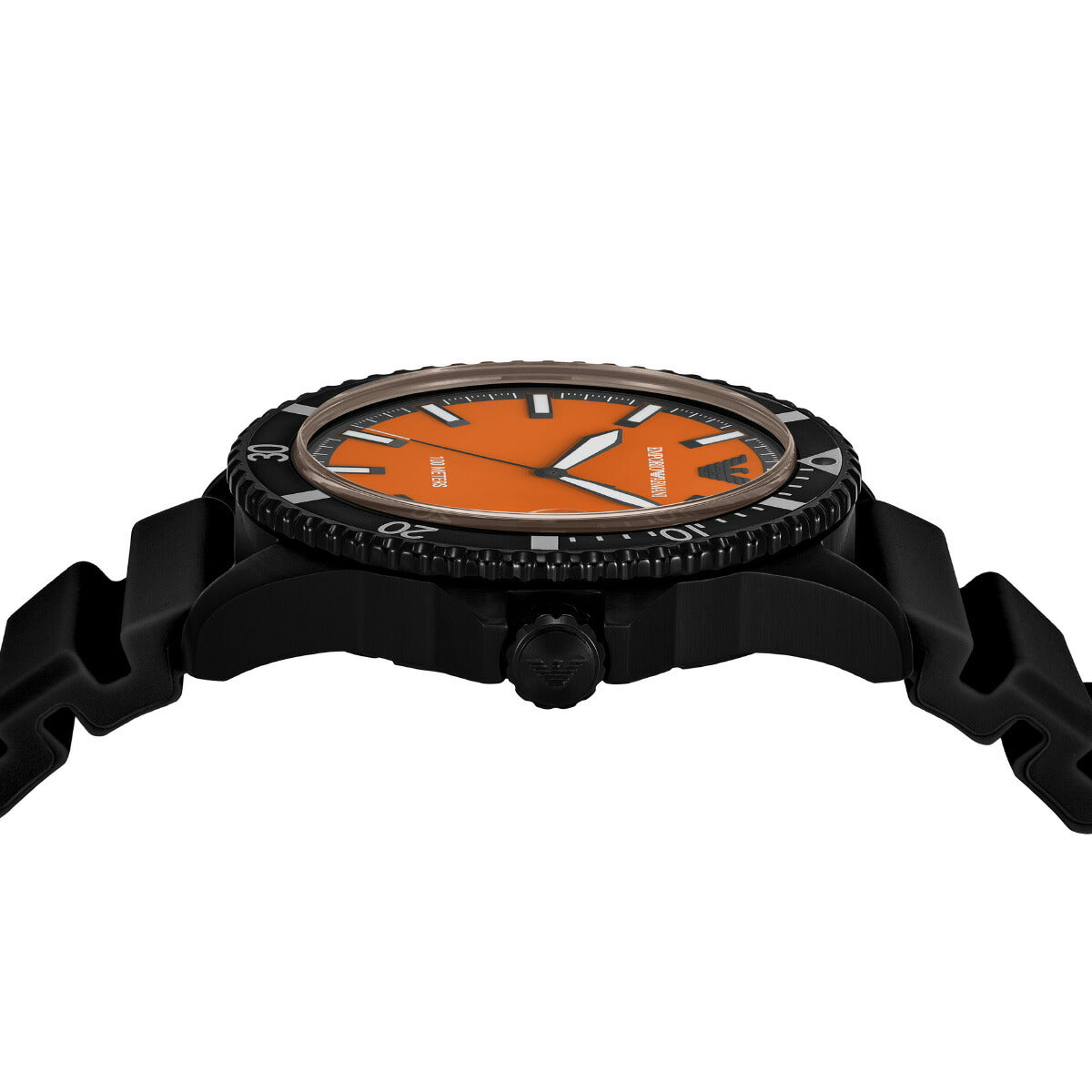 エンポリオアルマーニ EMPORIO ARMANI 腕時計 メンズ ワールドエクスプローラー 3針デイトウォッチ ブラックシリコン AR11684【2025 新作】