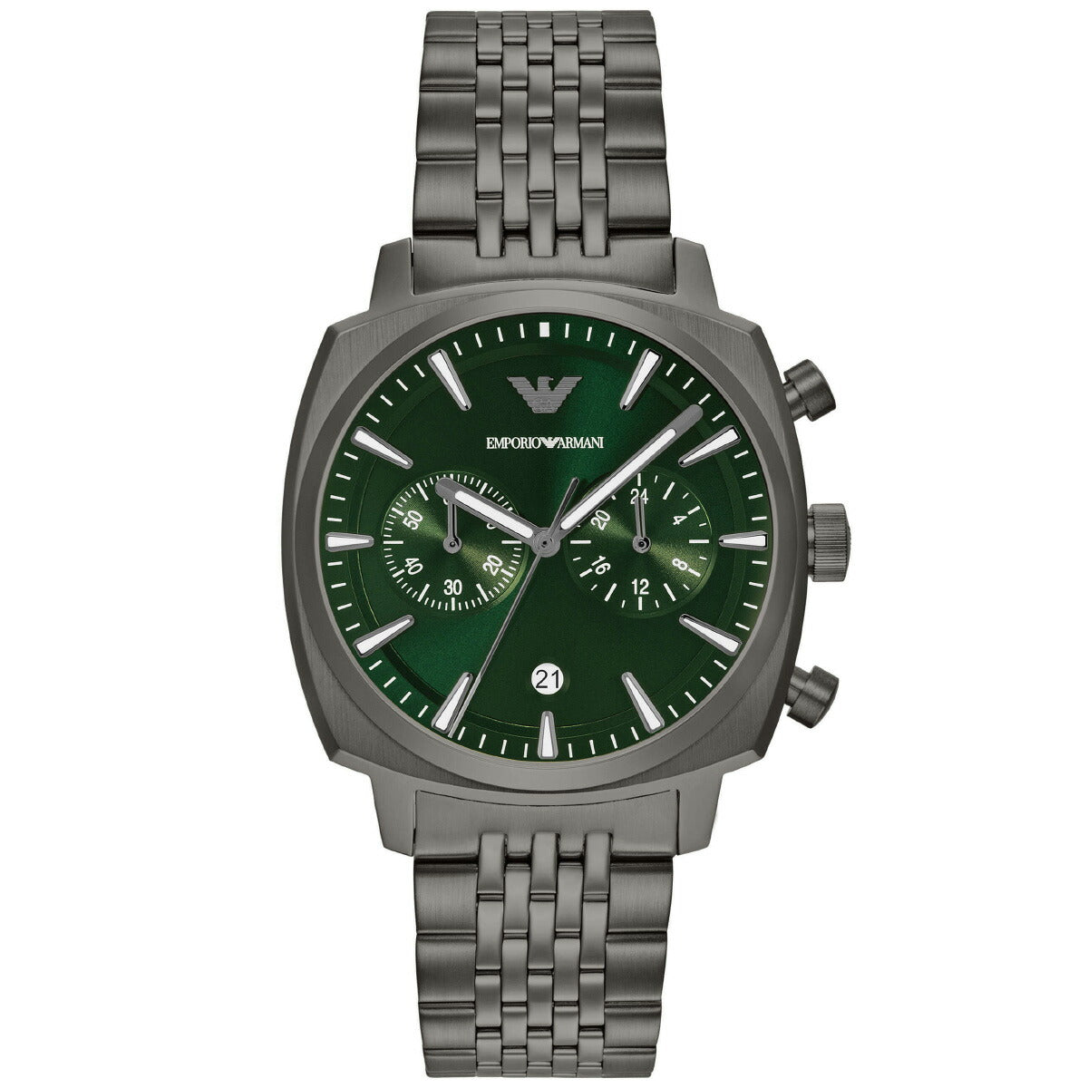 エンポリオアルマーニ EMPORIO ARMANI 腕時計 メンズ クロノグラフウォッチ ステンレススチール AR11689【2025 新作】