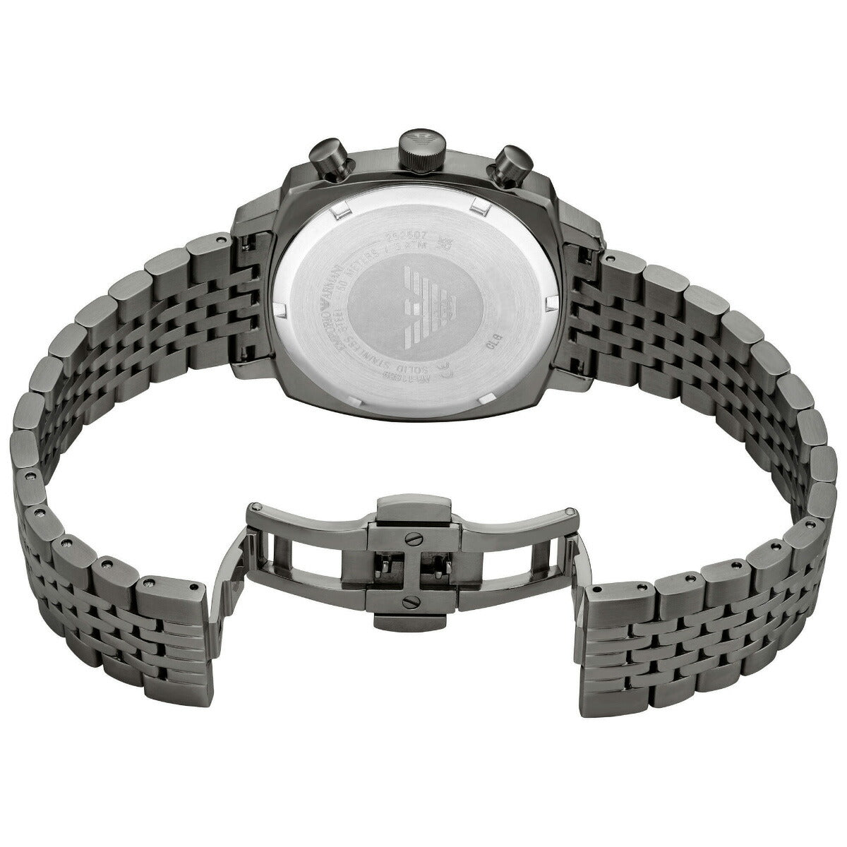 エンポリオアルマーニ EMPORIO ARMANI 腕時計 メンズ クロノグラフウォッチ ステンレススチール AR11689【2025 新作】
