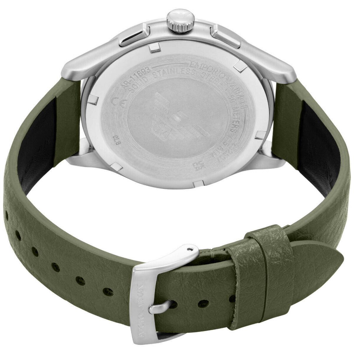 エンポリオアルマーニ EMPORIO ARMANI 腕時計 メンズ クロノグラフウォッチ ラバー AR11693【2025 新作】