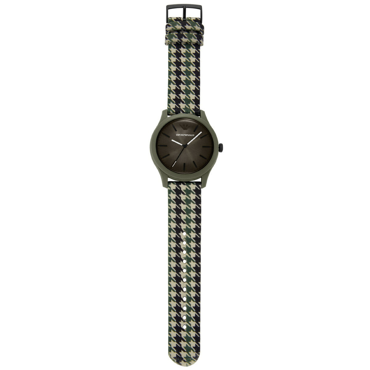 エンポリオアルマーニ EMPORIO ARMANI 腕時計 メンズ 3針ウォッチ #tide ocean material ナイロンファブリック AR11694【2025 新作】