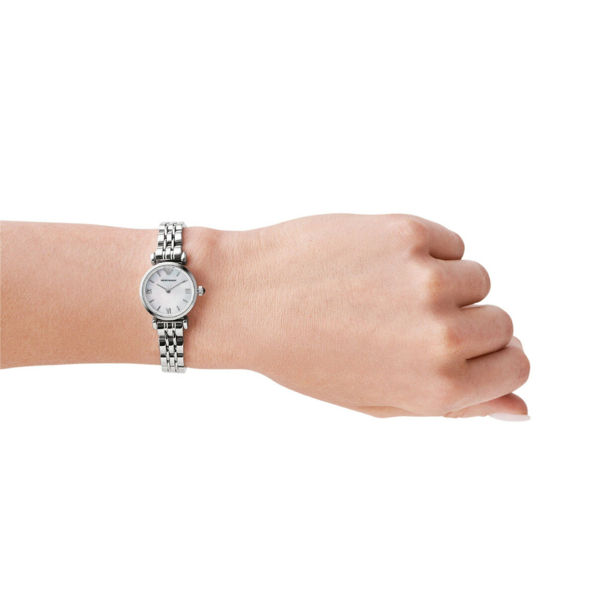エンポリオアルマーニ EMPORIO ARMANI 腕時計 レディース ステンレススチールウォッチ AR1763