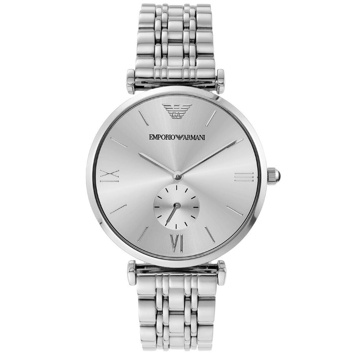 エンポリオアルマーニ EMPORIO ARMANI 腕時計 メンズ ステンレススチールウォッチ AR1819