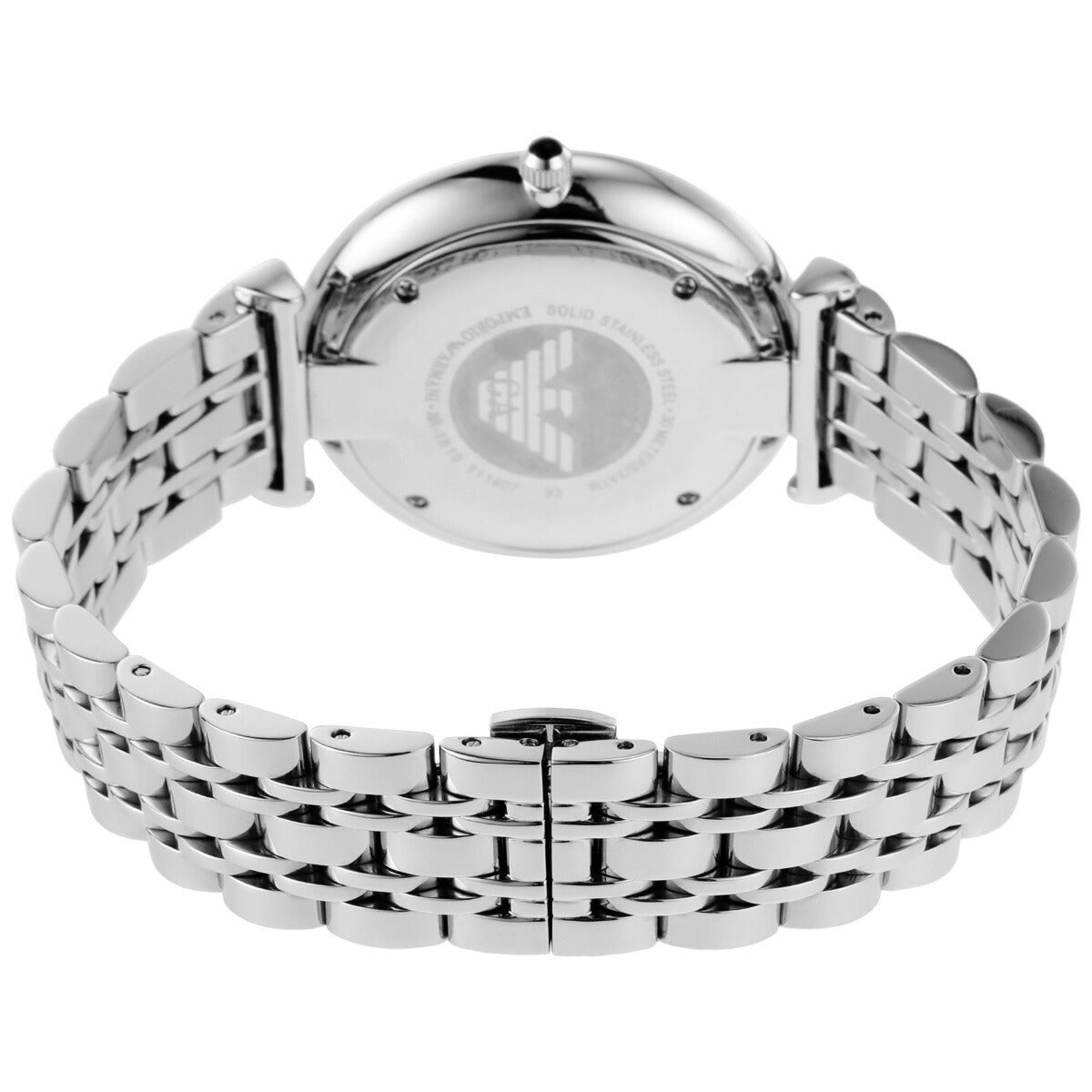 エンポリオアルマーニ EMPORIO ARMANI 腕時計 メンズ ステンレススチールウォッチ AR1819