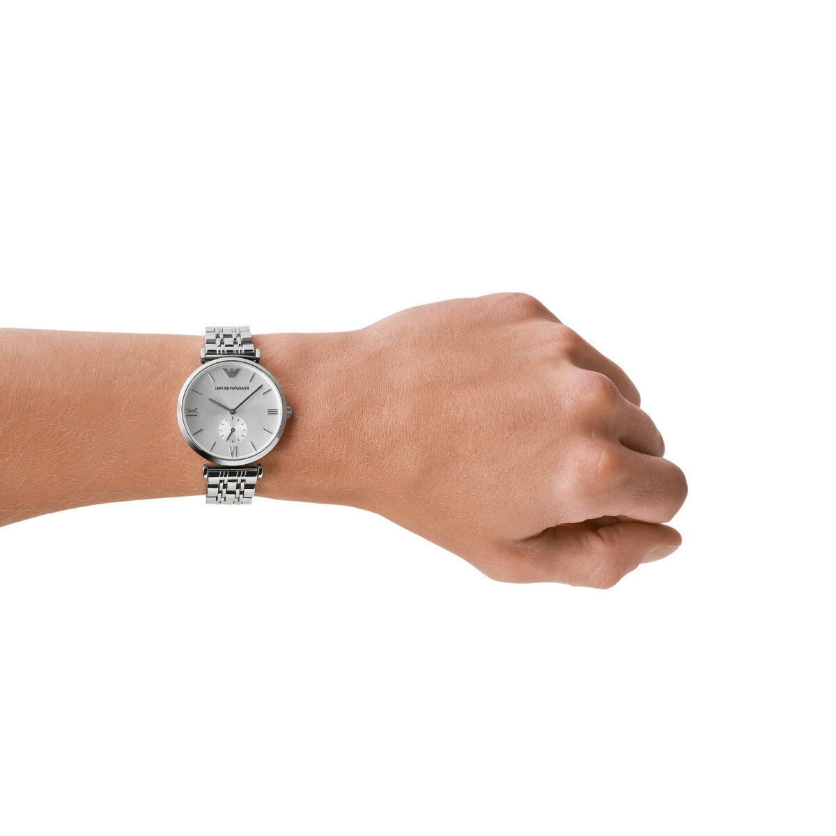 エンポリオアルマーニ EMPORIO ARMANI 腕時計 メンズ ステンレススチールウォッチ AR1819