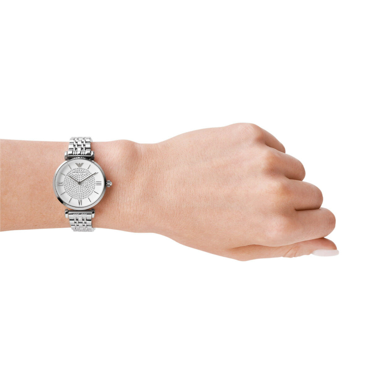 エンポリオアルマーニ EMPORIO ARMANI 腕時計 レディース ステンレススチールウォッチ AR1925
