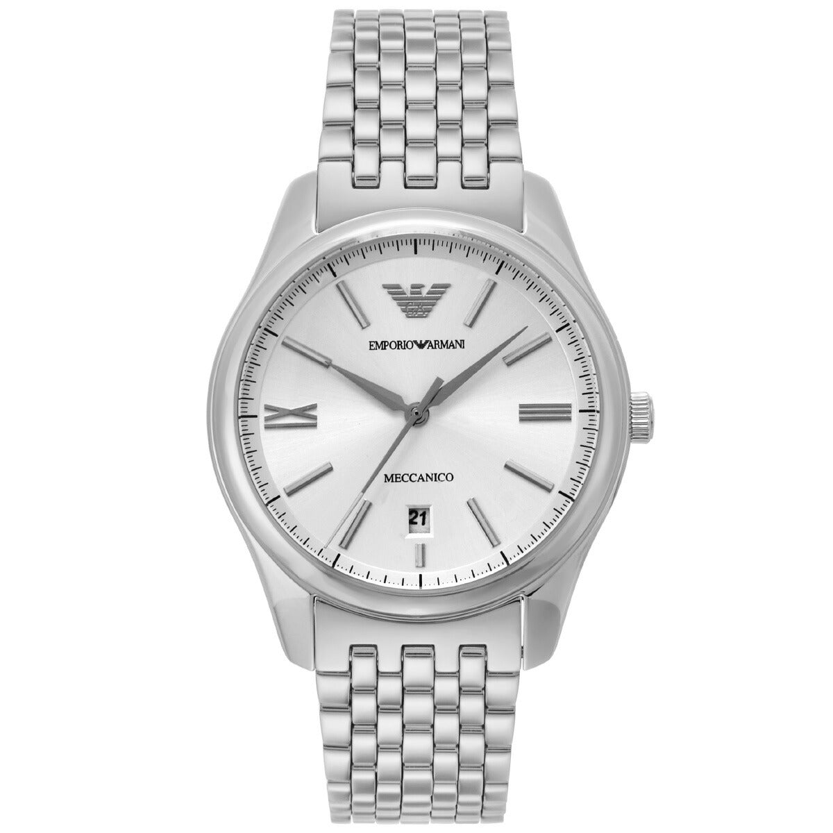 エンポリオアルマーニ EMPORIO ARMANI 腕時計 メンズ 自動巻き ステンレススチールウォッチ AR60076