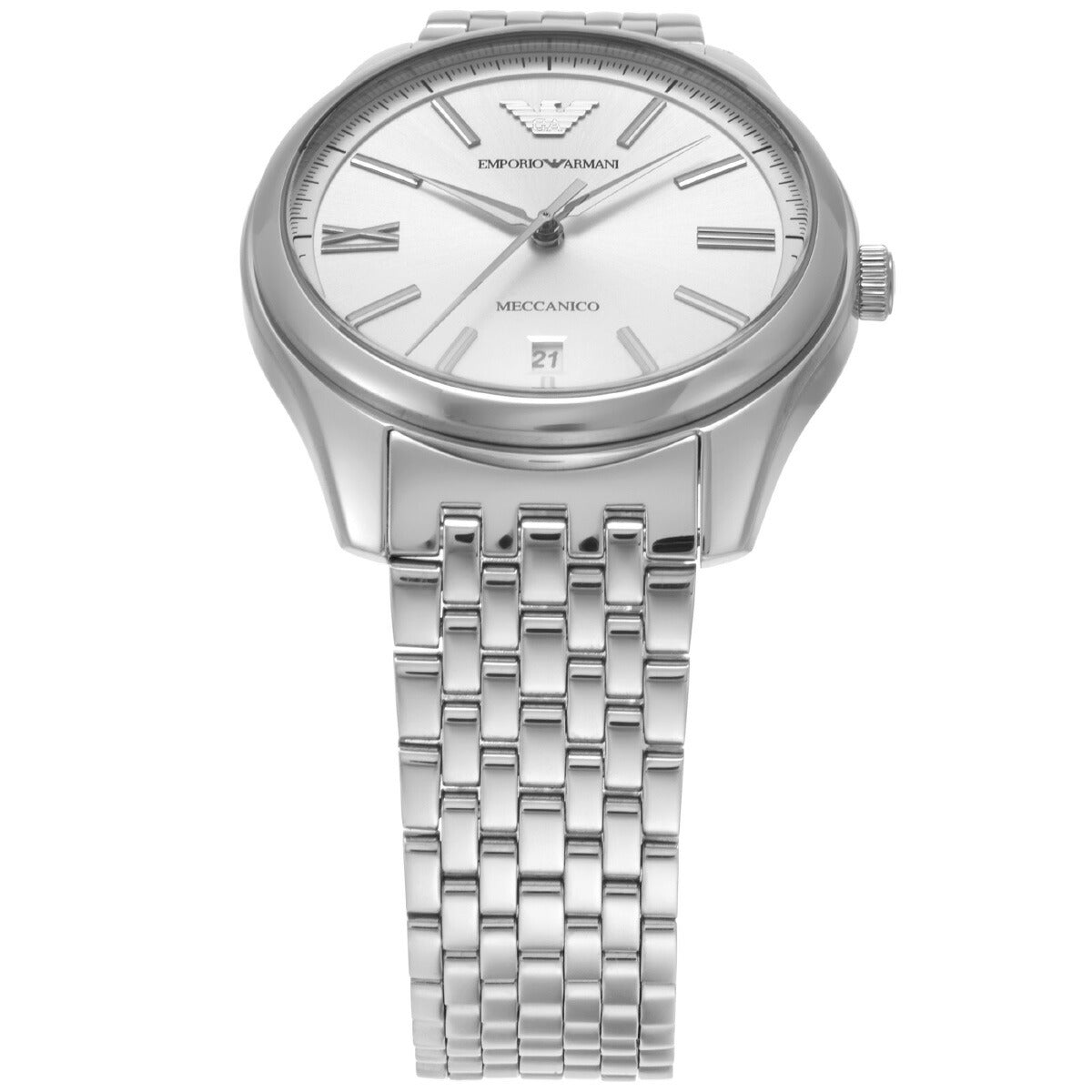 エンポリオアルマーニ EMPORIO ARMANI 腕時計 メンズ 自動巻き ステンレススチールウォッチ AR60076