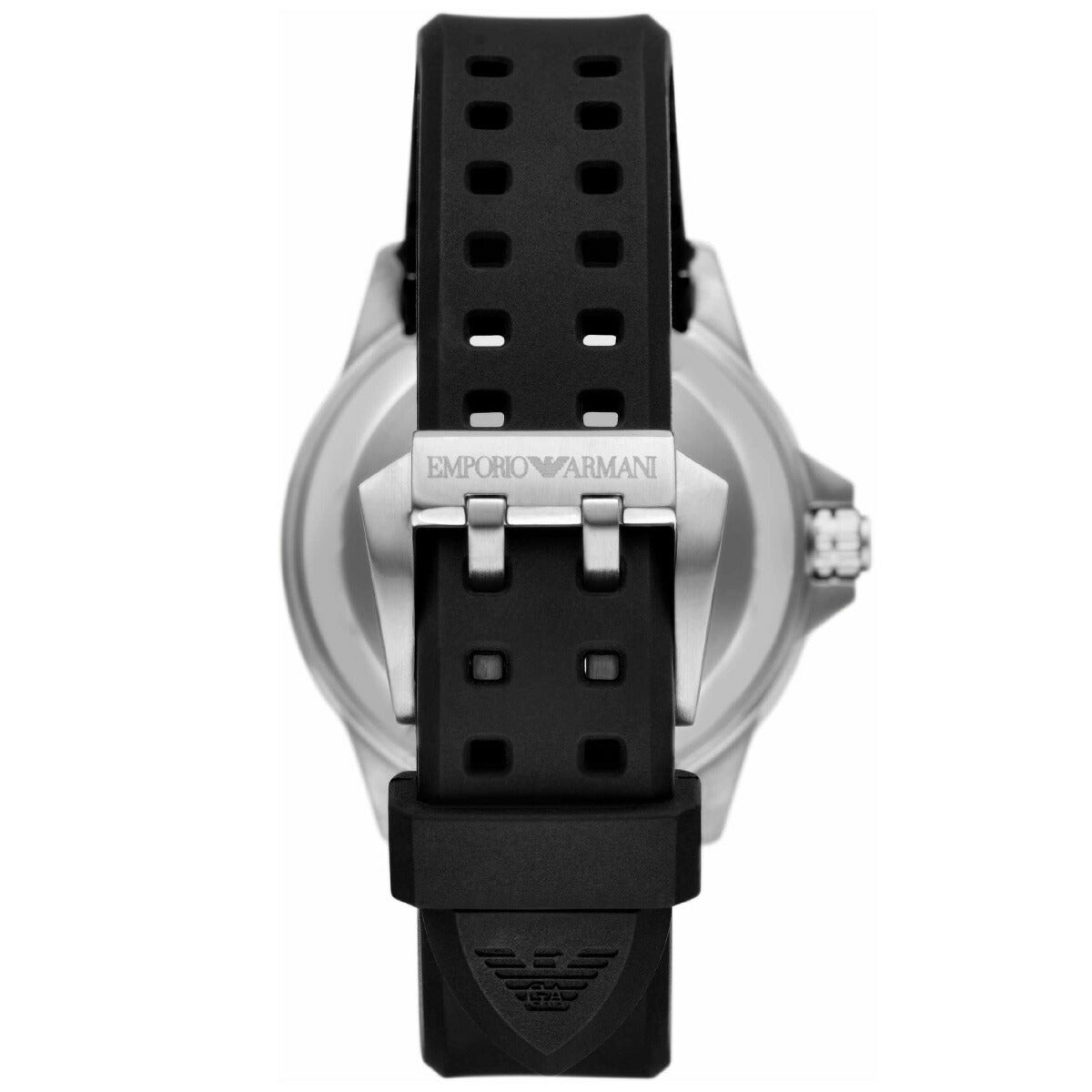 エンポリオアルマーニ EMPORIO ARMANI 腕時計 メンズ シーエクスプローラー 自動巻きウォッチ シリコン AR60086【2025 新作】