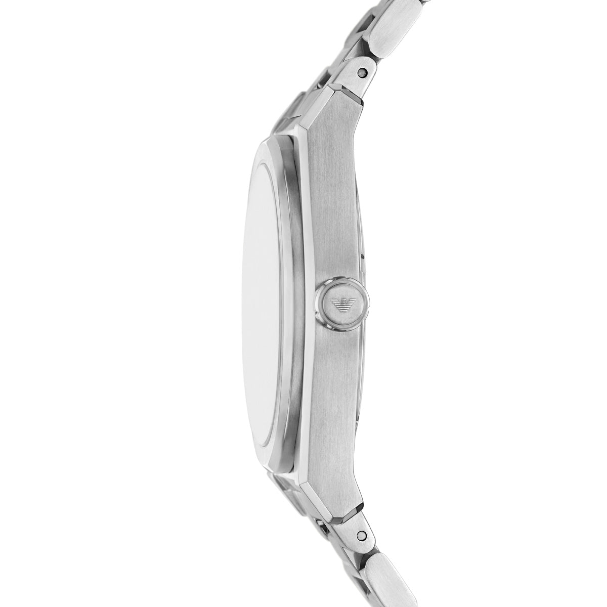 エンポリオアルマーニ EMPORIO ARMANI 腕時計 メンズ 三針デイト ステンレススチール ウォッチ&ブレスレットセット AR80075SET