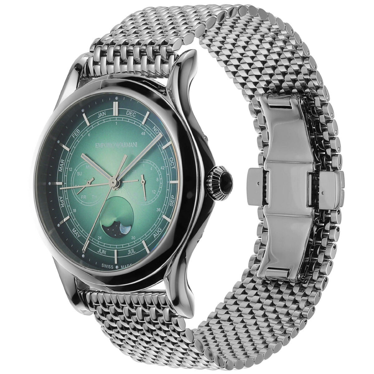 エンポリオアルマーニ EMPORIO ARMANI 腕時計 メンズ ステンレススチールウォッチ ARS4210
