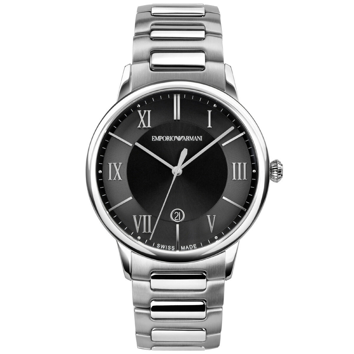 エンポリオアルマーニ EMPORIO ARMANI 腕時計 メンズ ステンレススチールウォッチ ARS5001