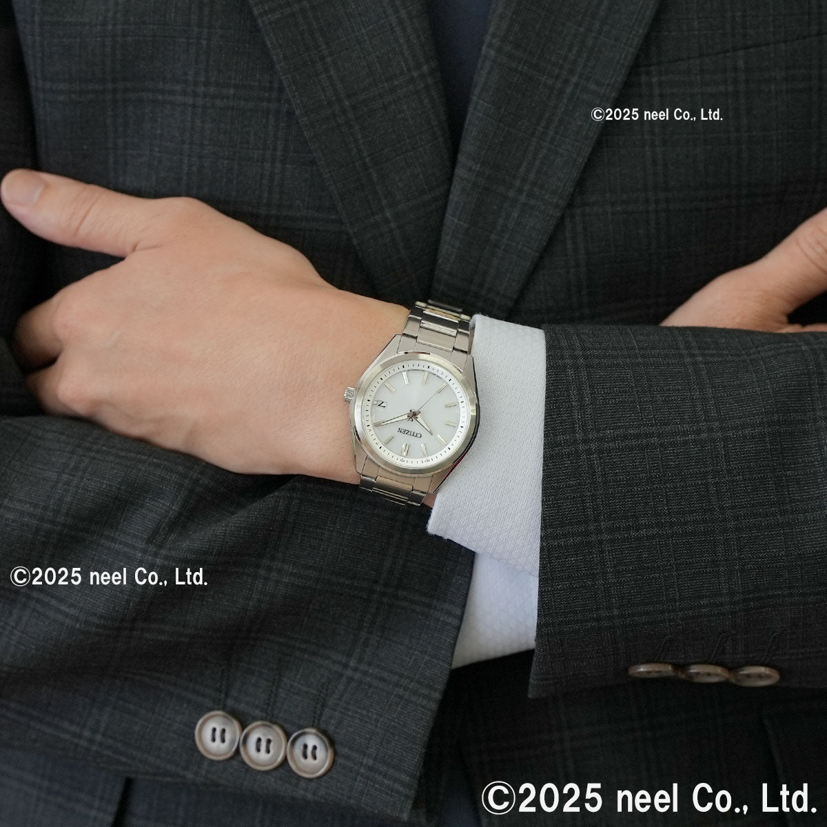 シチズンコレクション CITIZEN COLLECTION エコドライブ 電波時計 腕時計 メンズ AS1080-65A【2025 新作】