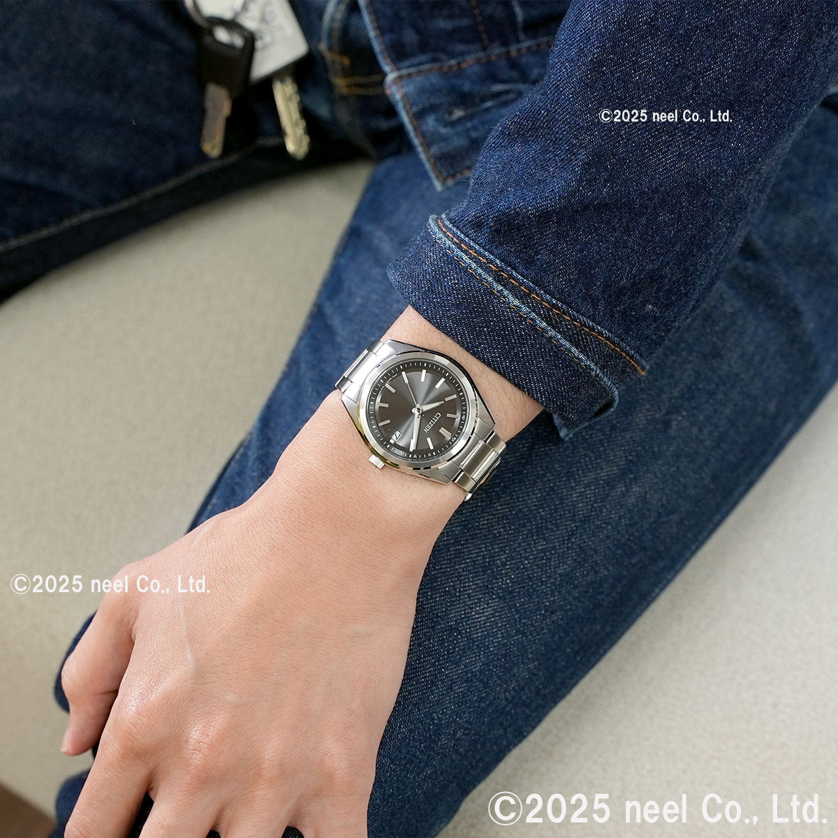 シチズンコレクション CITIZEN COLLECTION エコドライブ 電波時計 腕時計 メンズ AS1080-65E【2025 新作】