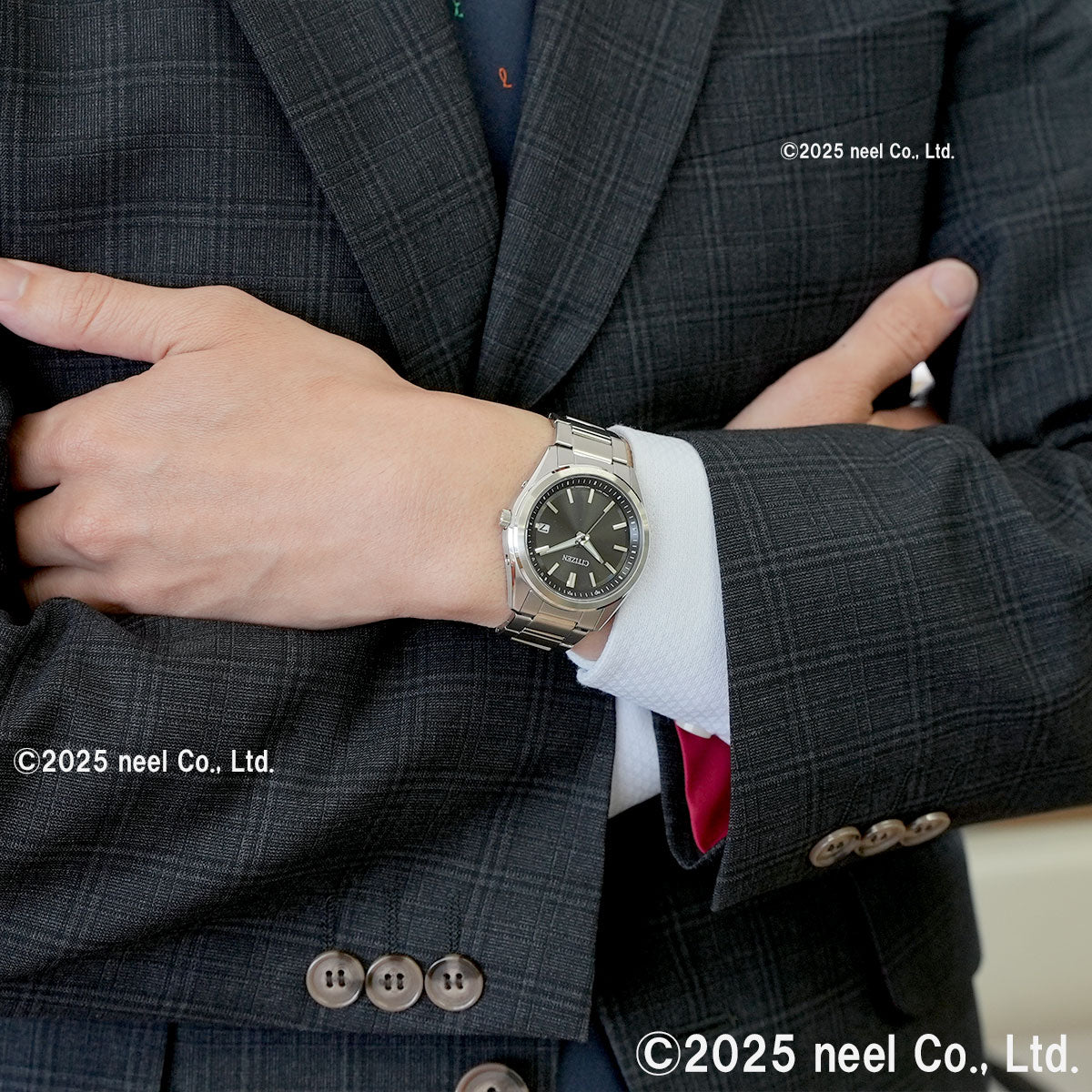 シチズンコレクション CITIZEN COLLECTION エコドライブ 電波時計 腕時計 メンズ AS1080-65E【2025 新作】