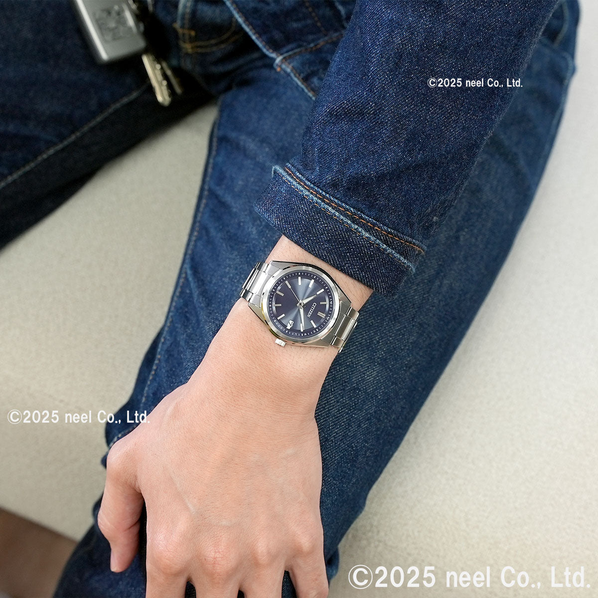 シチズンコレクション CITIZEN COLLECTION エコドライブ 電波時計 腕時計 メンズ AS1080-65L【2025 新作】