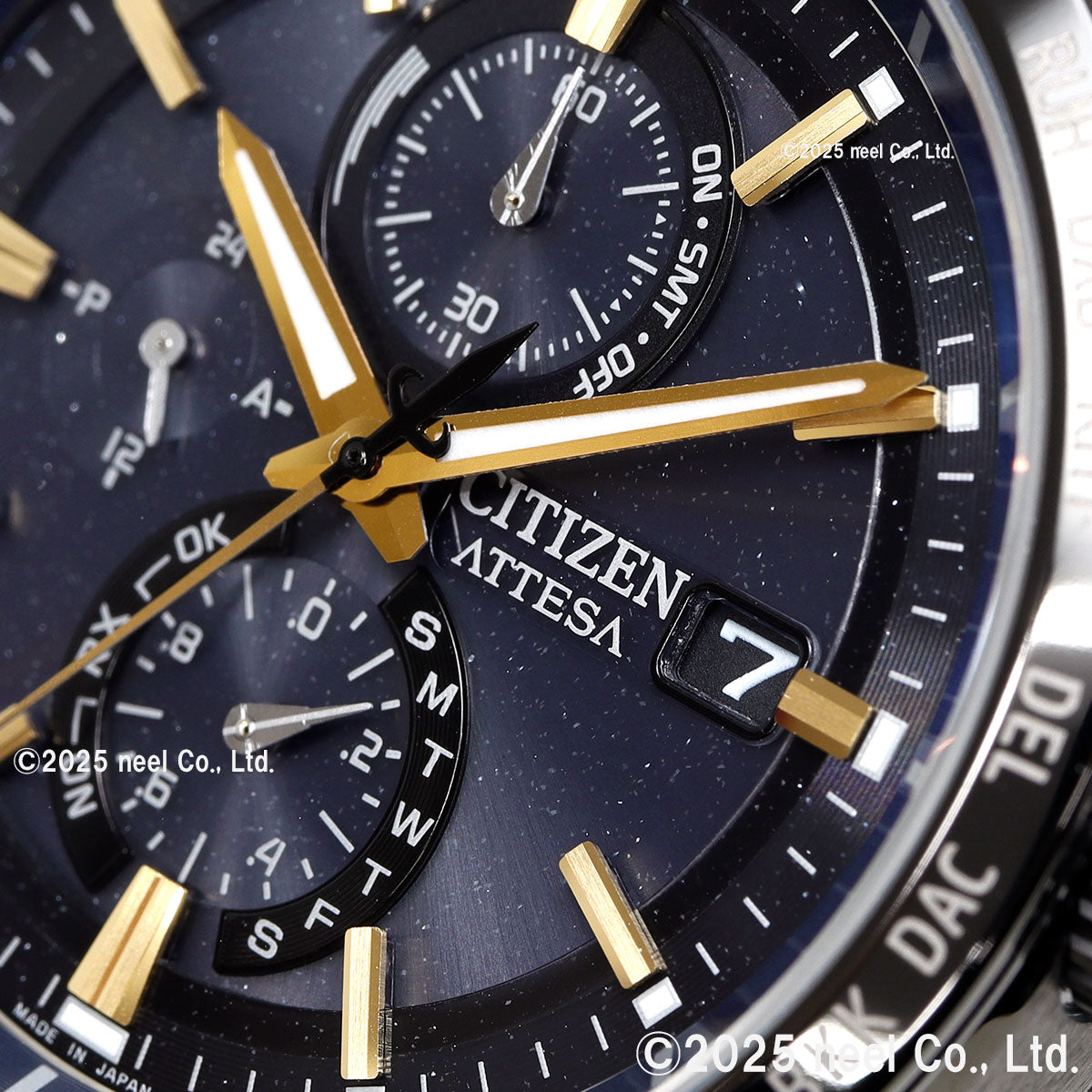 シチズン アテッサ JAXA LABEL HTV-X 限定 CITIZEN ATTESA エコドライブ 電波時計 AT8289-67E ダイレクトフライト ACT Line ブラックチタニウム【2025 新作】