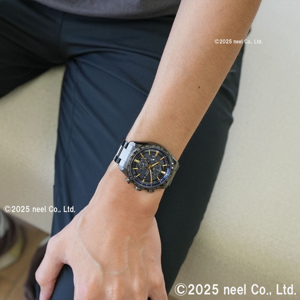 シチズン アテッサ JAXA LABEL HTV-X 限定 CITIZEN ATTESA エコドライブ 電波時計 AT8289-67E ダイレクトフライト ACT Line ブラックチタニウム【2025 新作】