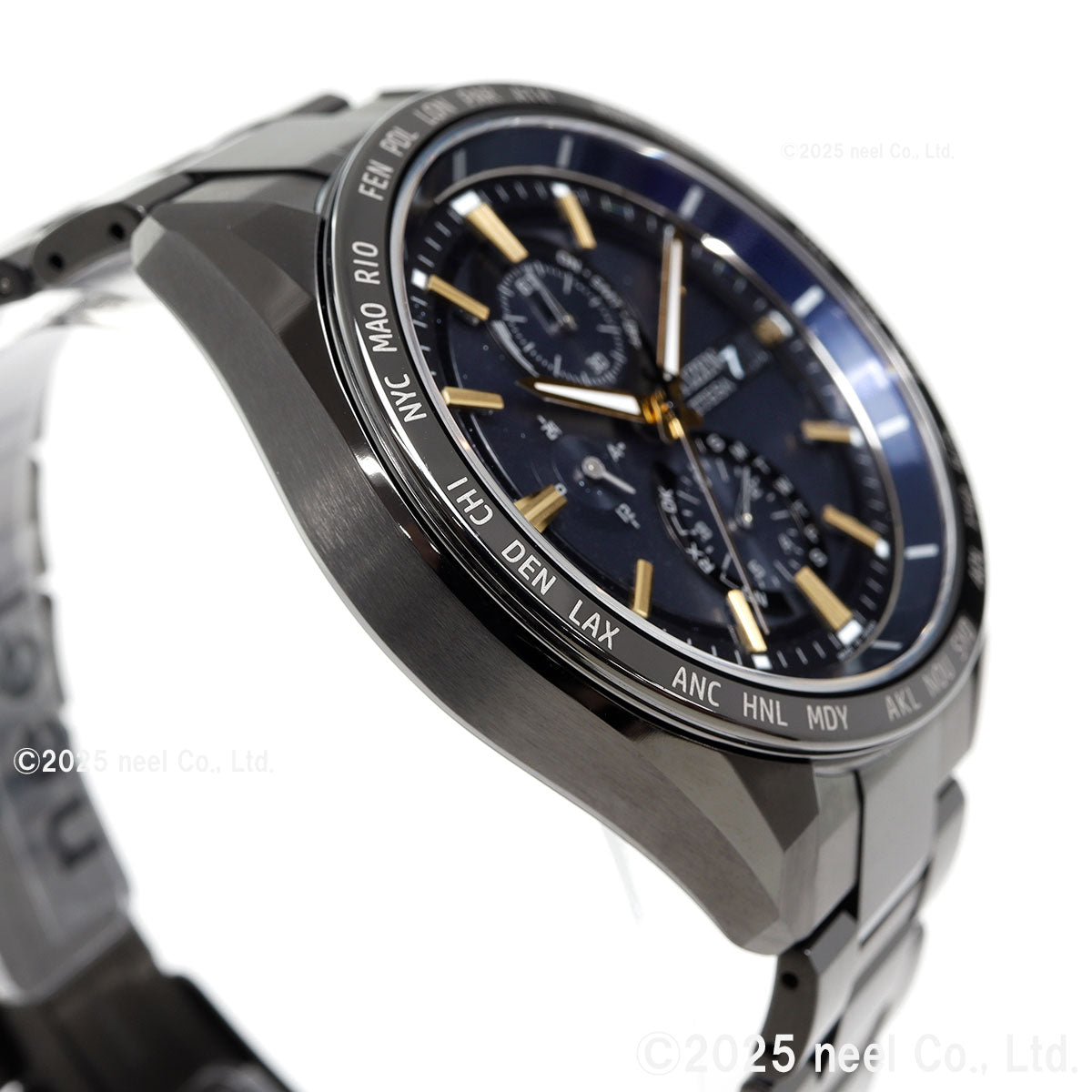 シチズン アテッサ JAXA LABEL HTV-X 限定 CITIZEN ATTESA エコドライブ 電波時計 AT8289-67E ダイレクトフライト ACT Line ブラックチタニウム【2025 新作】